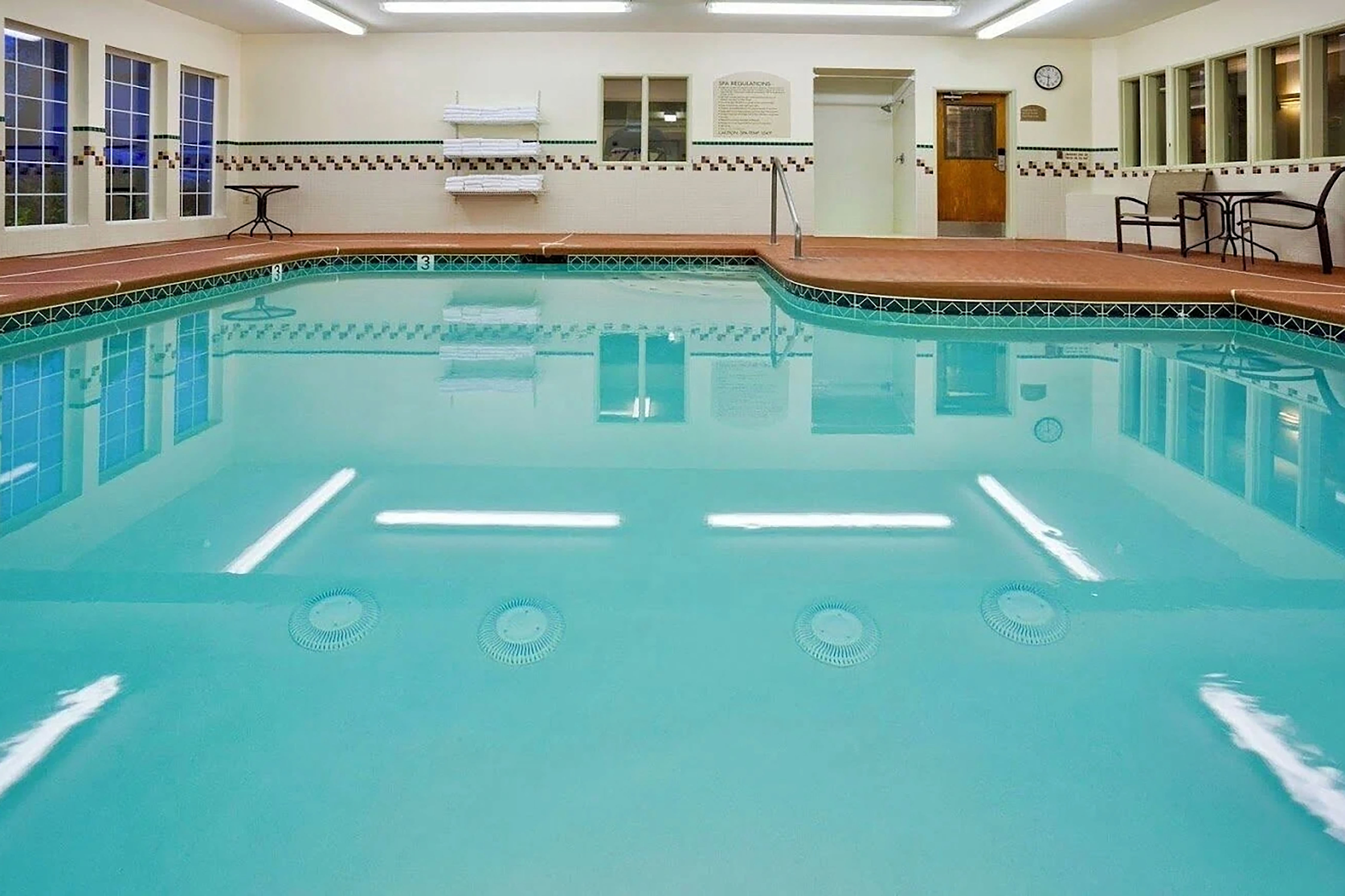 Indoor pool at the Wyndham Garden Anchorage Airport in Anchorage, Alaska