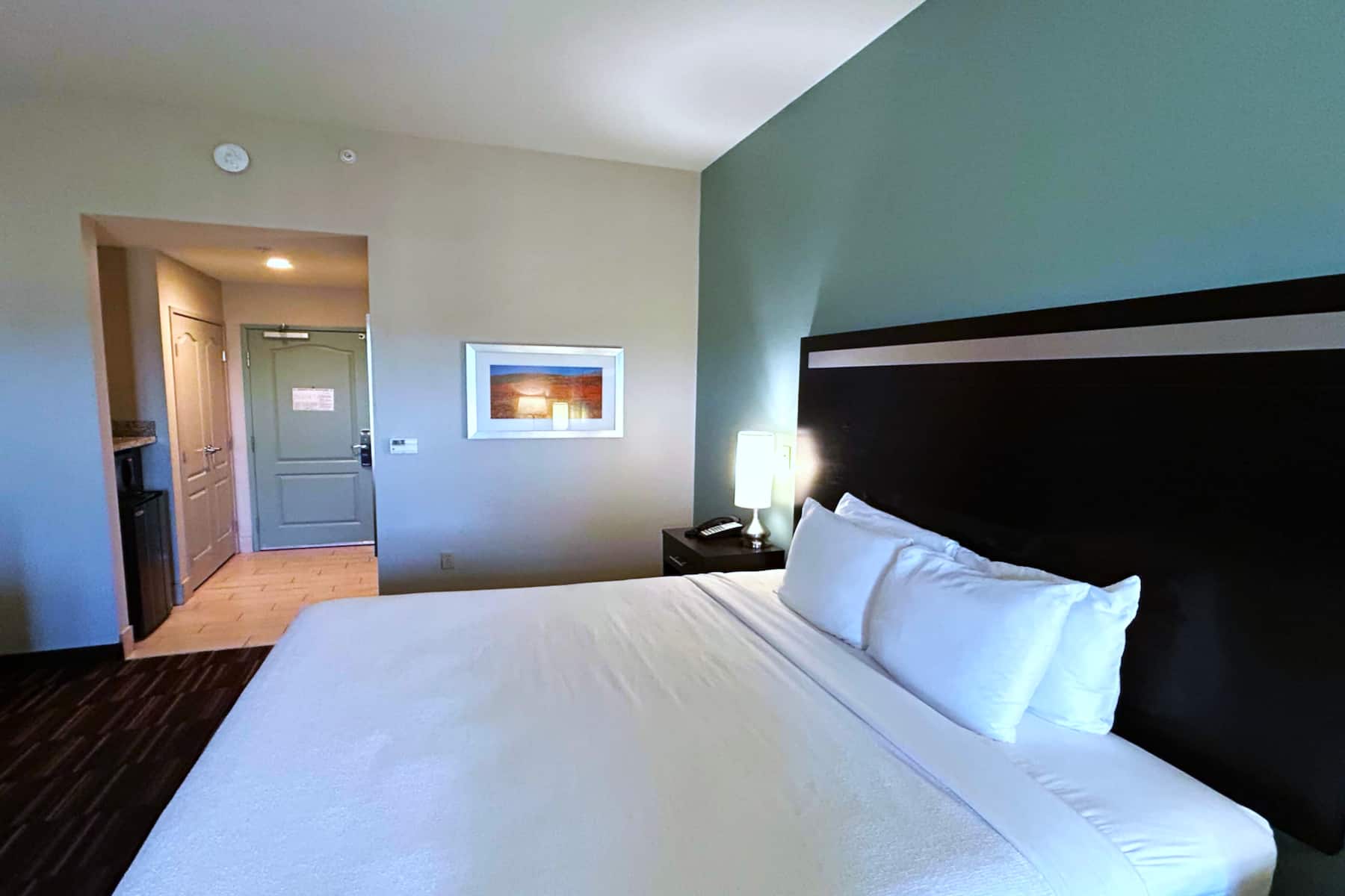 Guest room at the Wyndham Garden Lancaster CA in Lancaster, California
