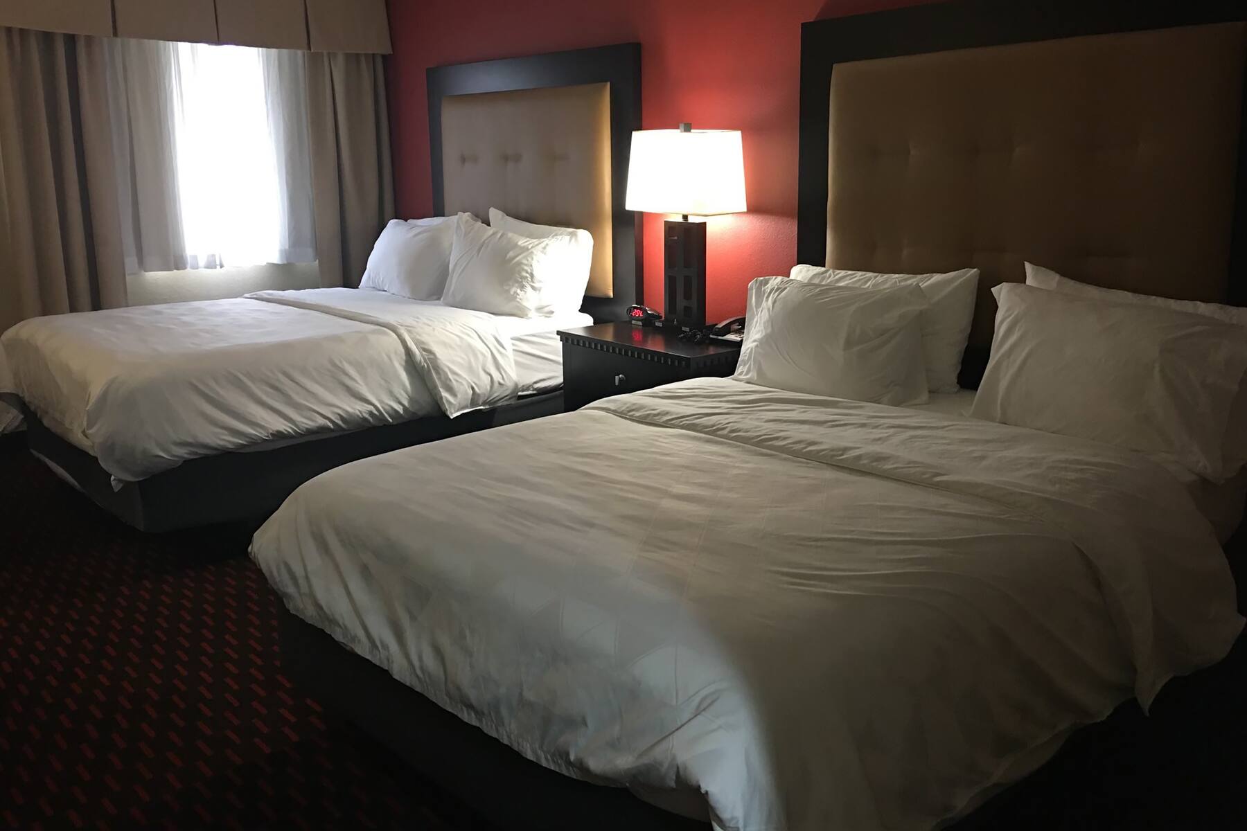 Guest room at the Wyndham Garden Dover in Dover, Delaware