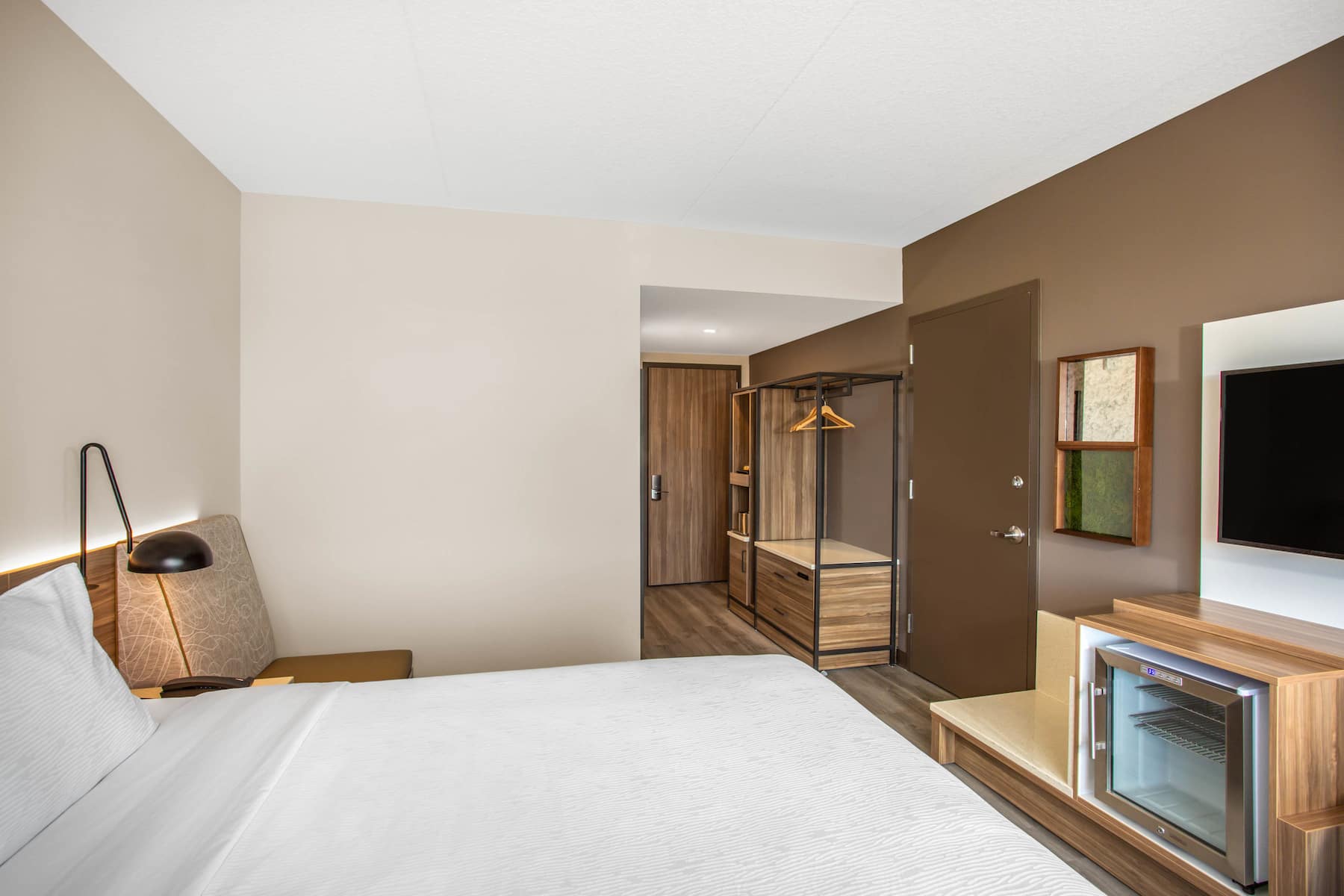 Guest room at the Wyndham Garden Ft Lauderdale Airport & Cruise Port in Dania Beach, Florida