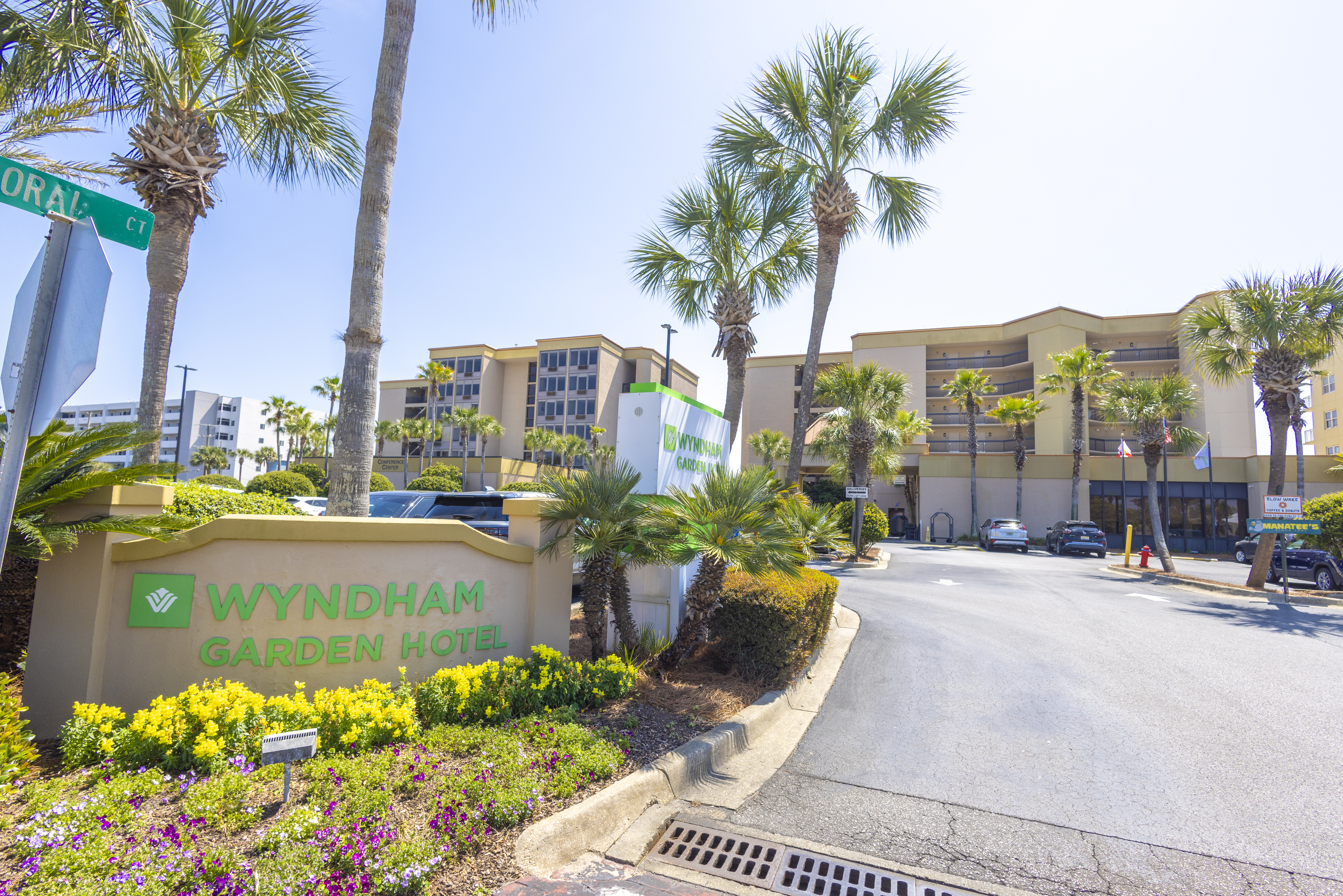 Exterior of Wyndham Garden Fort Walton Beach Destin hotel in Fort Walton Beach, Florida