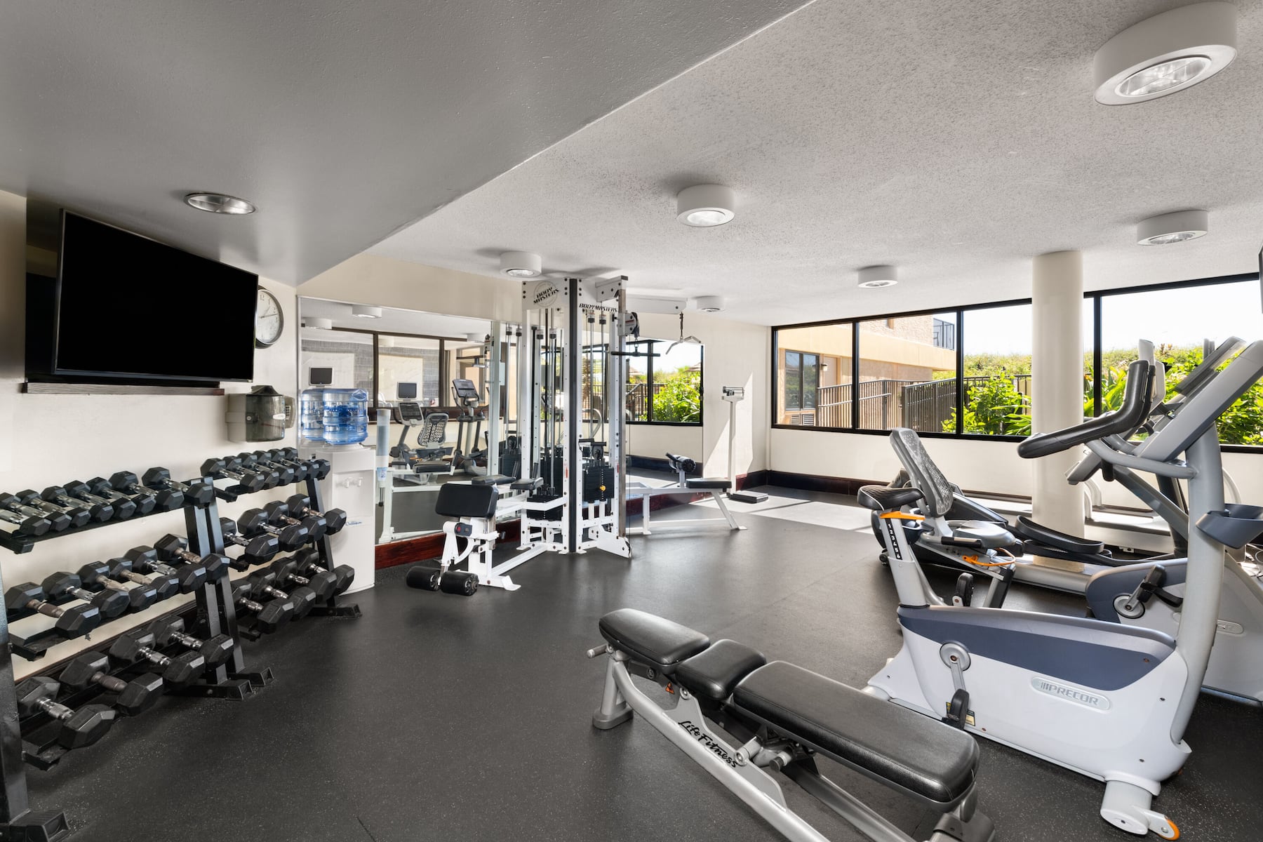Fitness room at Wyndham Garden Fort Walton Beach Destin in Fort Walton Beach, Florida