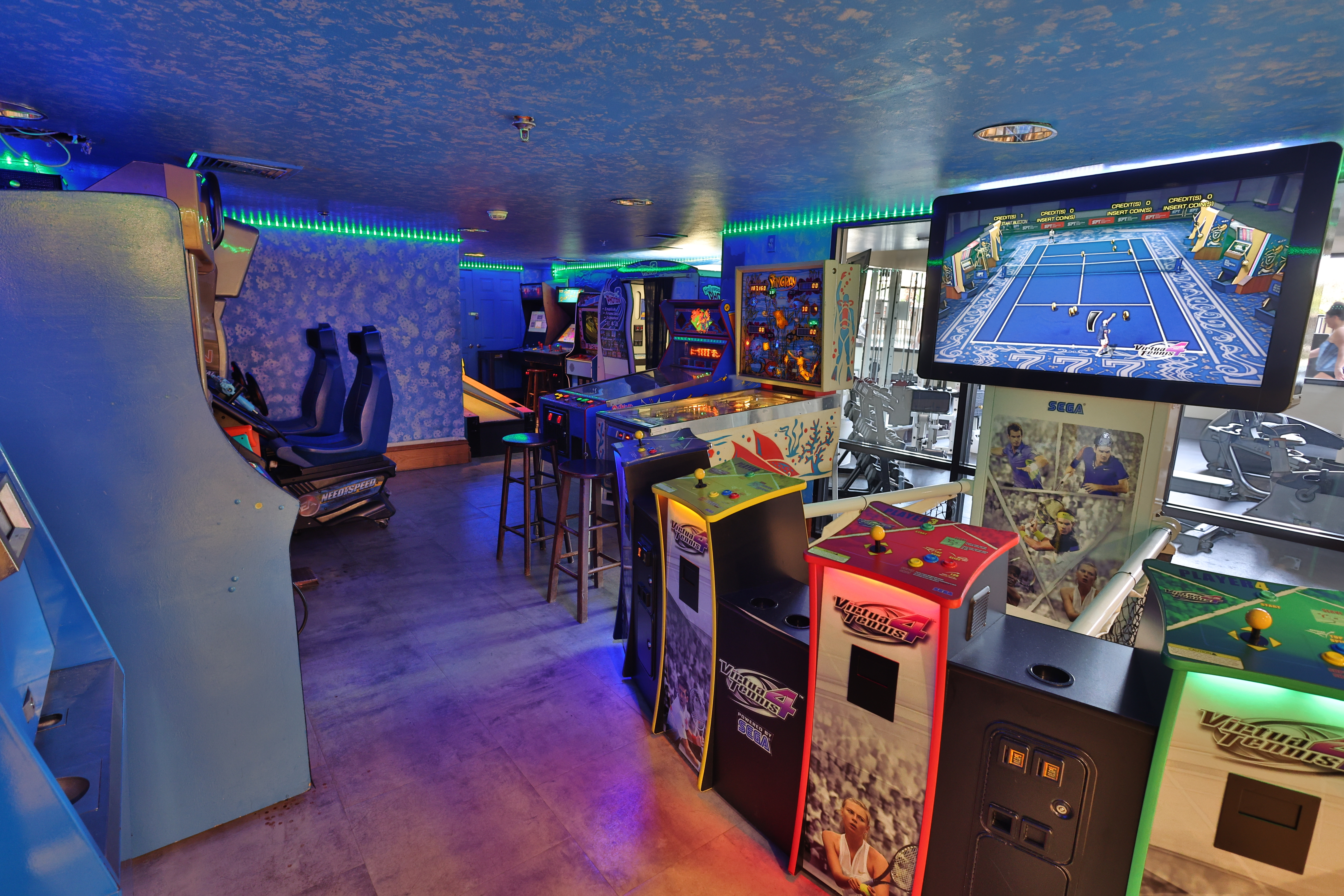 Game room at Wyndham Garden Fort Walton Beach Destin in Fort Walton Beach, Florida