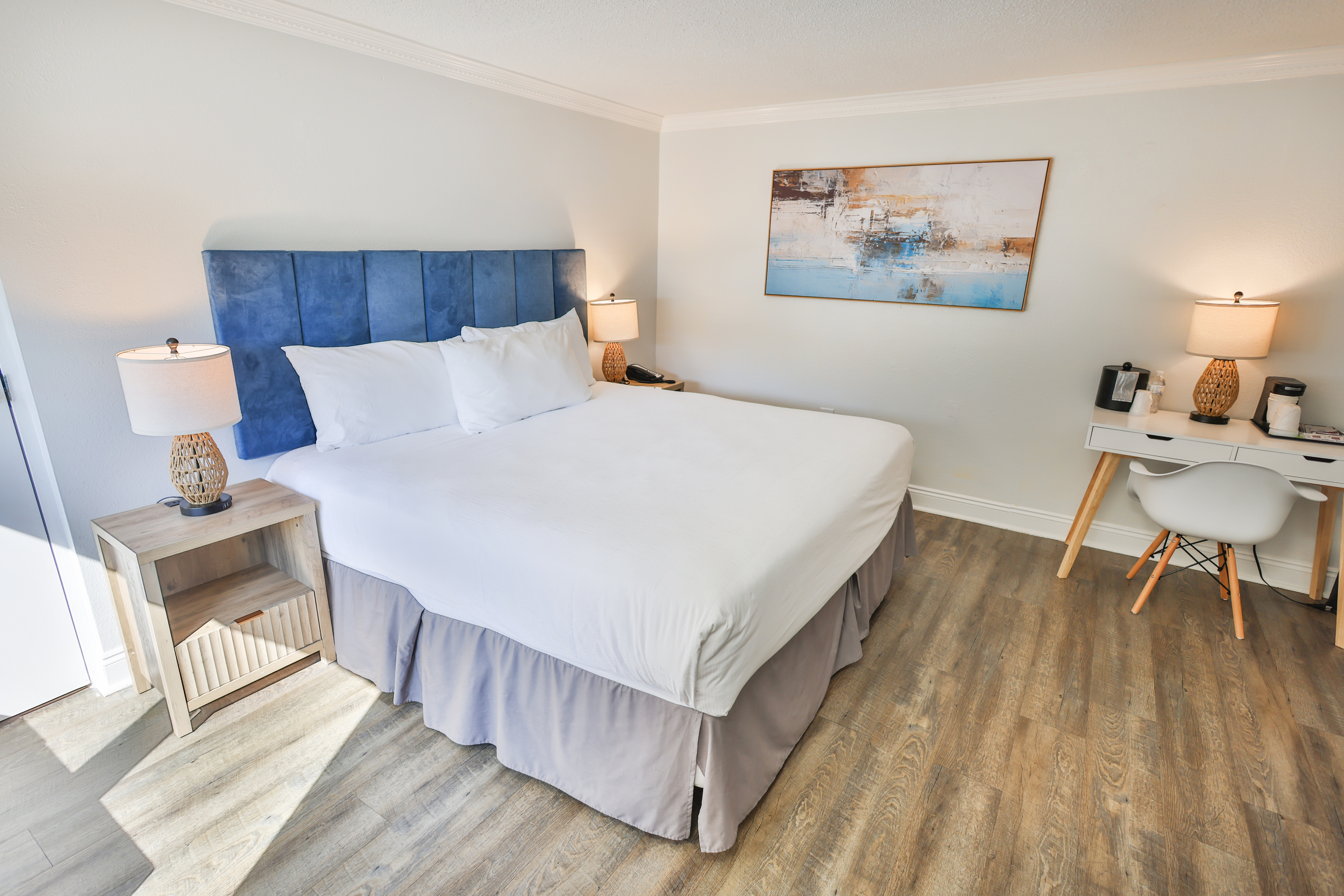 Guest room at the Wyndham Garden Fort Walton Beach Destin in Fort Walton Beach, Florida