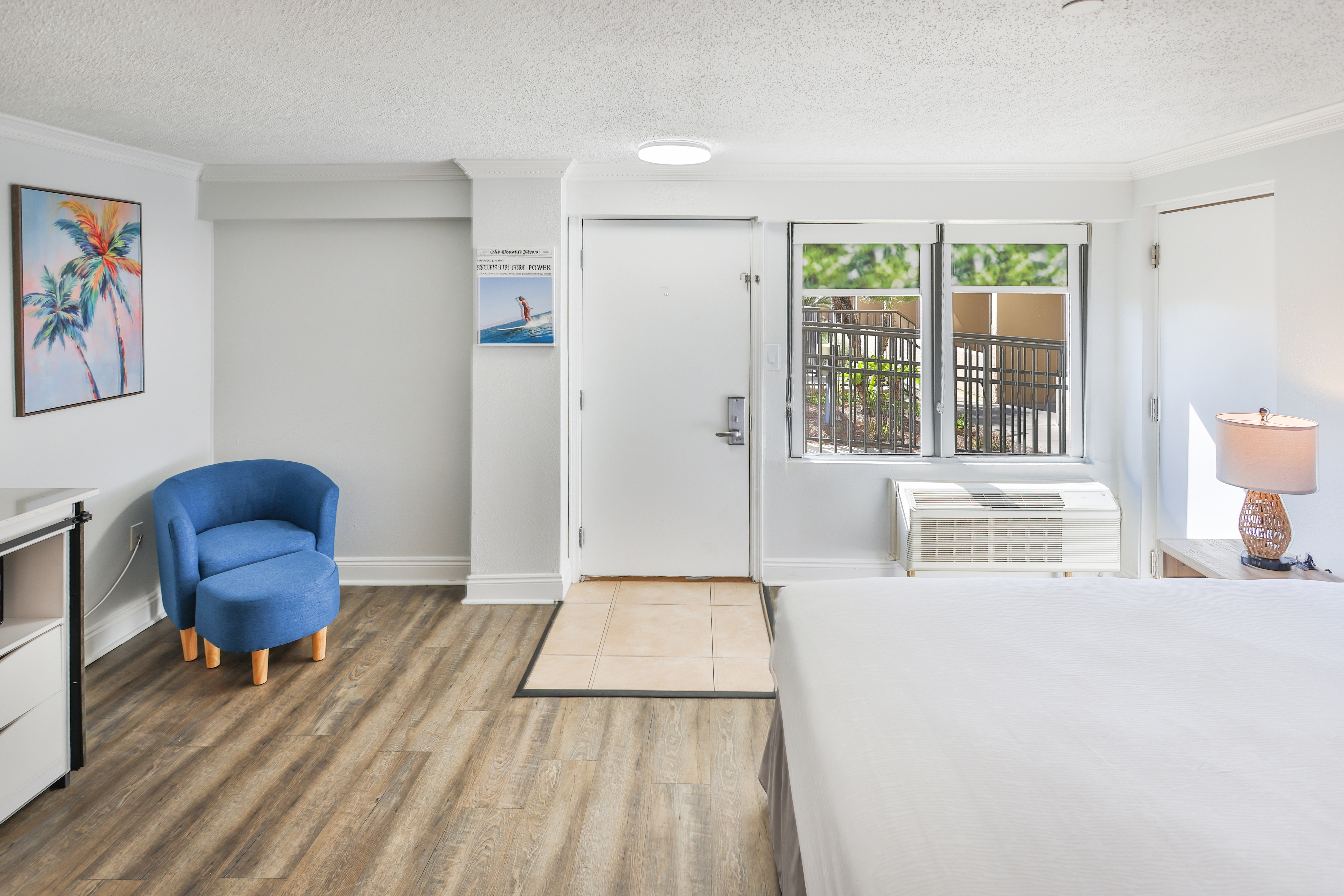 Guest room at the Wyndham Garden Fort Walton Beach Destin in Fort Walton Beach, Florida