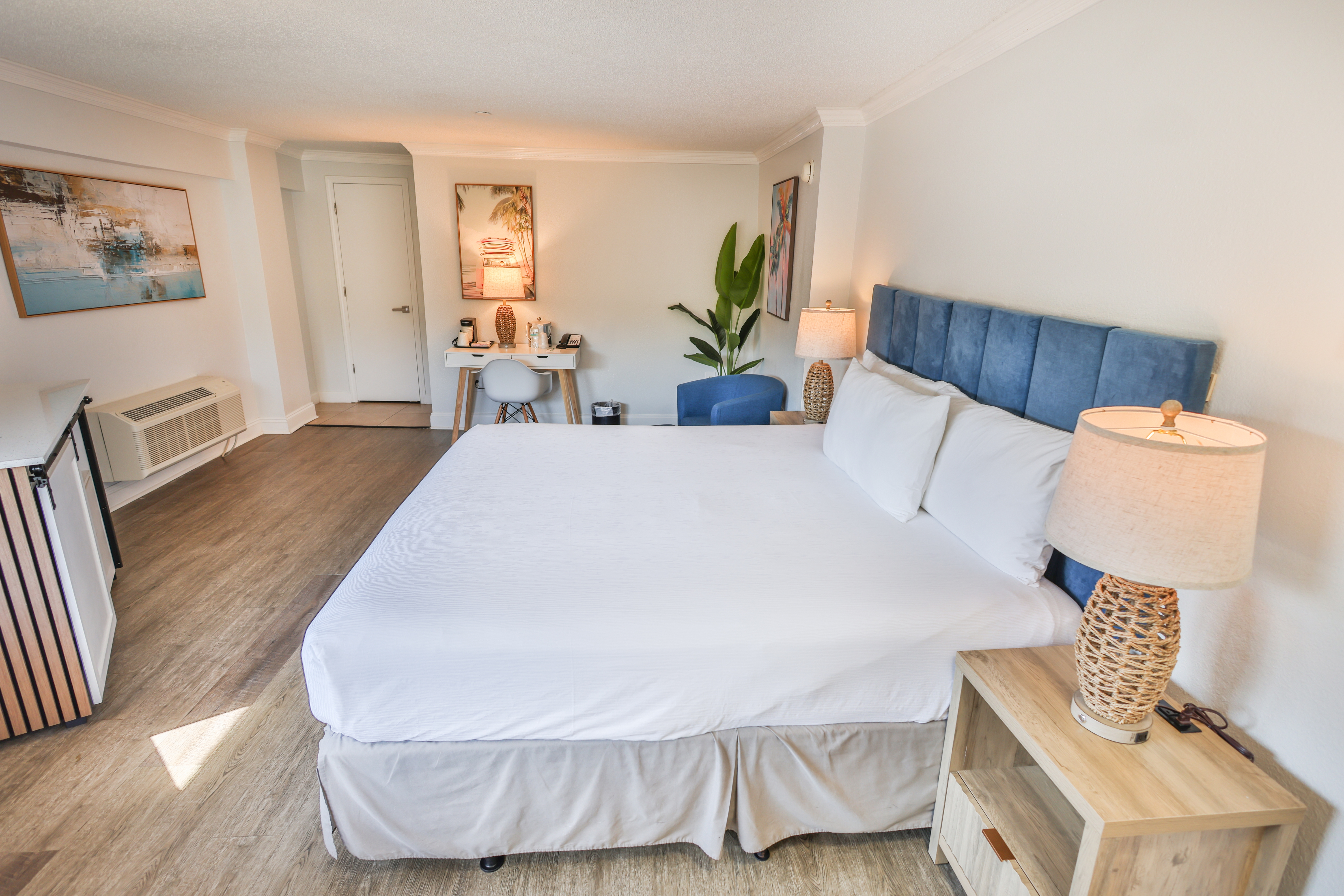 Guest room at the Wyndham Garden Fort Walton Beach Destin in Fort Walton Beach, Florida