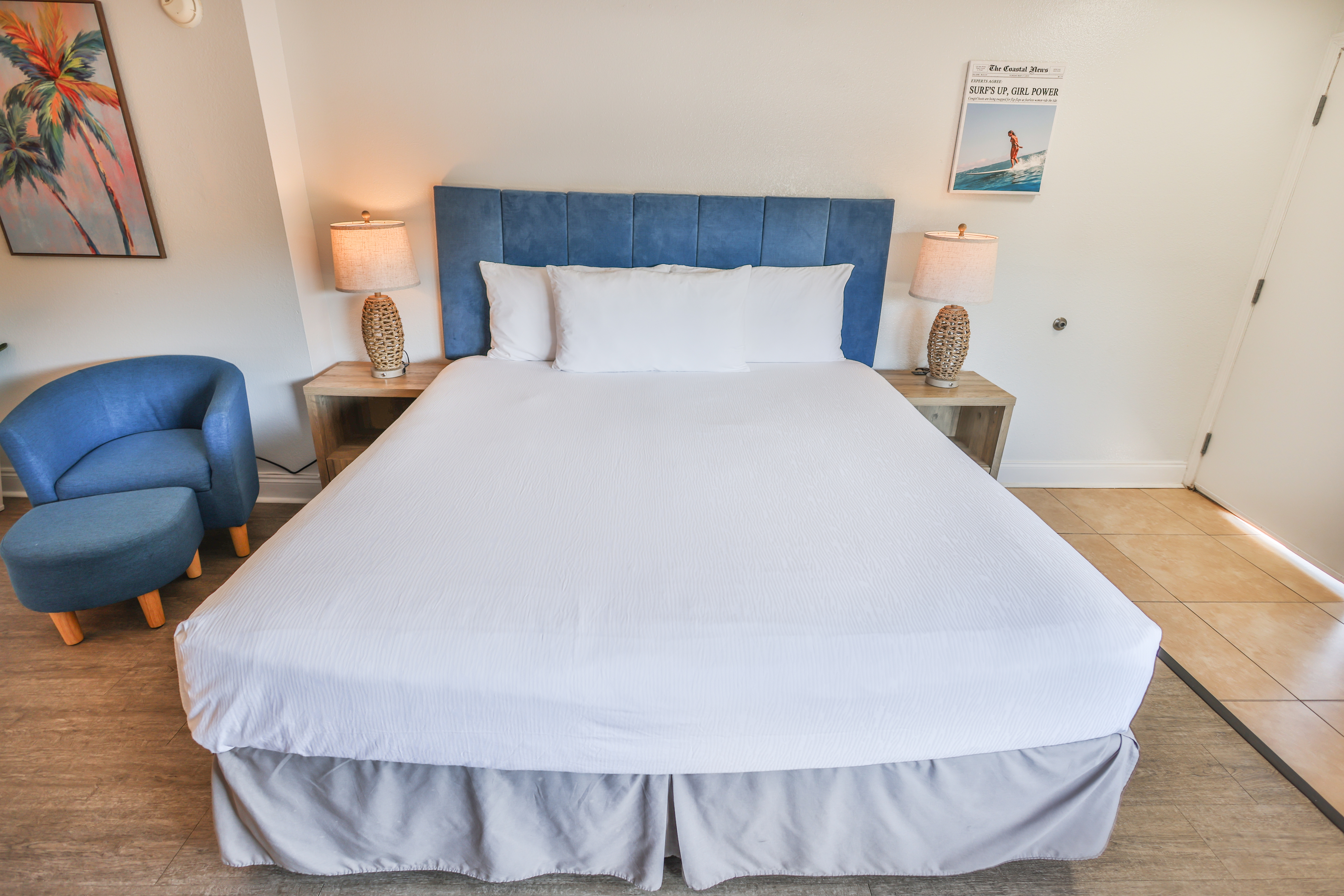 Guest room at the Wyndham Garden Fort Walton Beach Destin in Fort Walton Beach, Florida