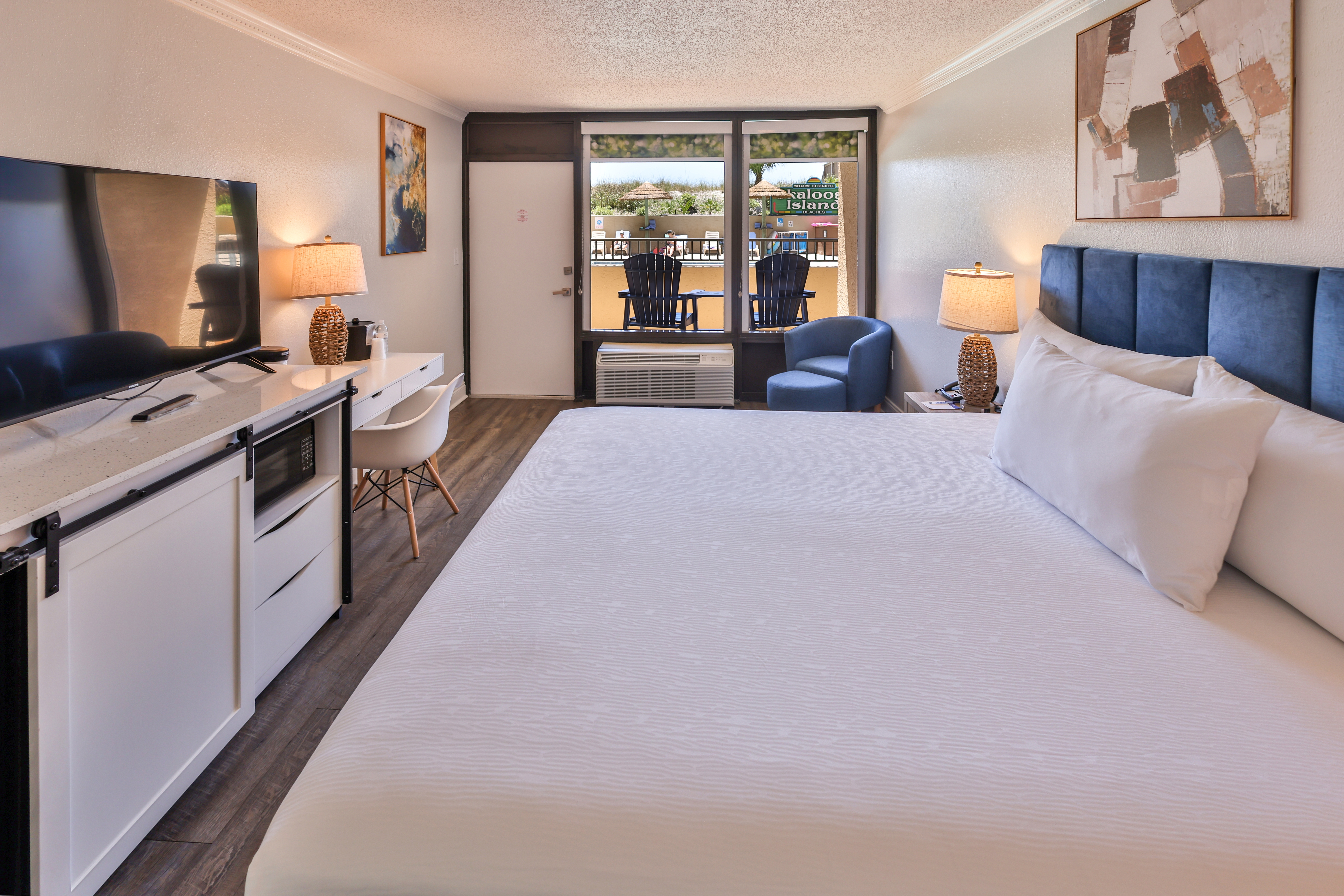 Guest room at the Wyndham Garden Fort Walton Beach Destin in Fort Walton Beach, Florida