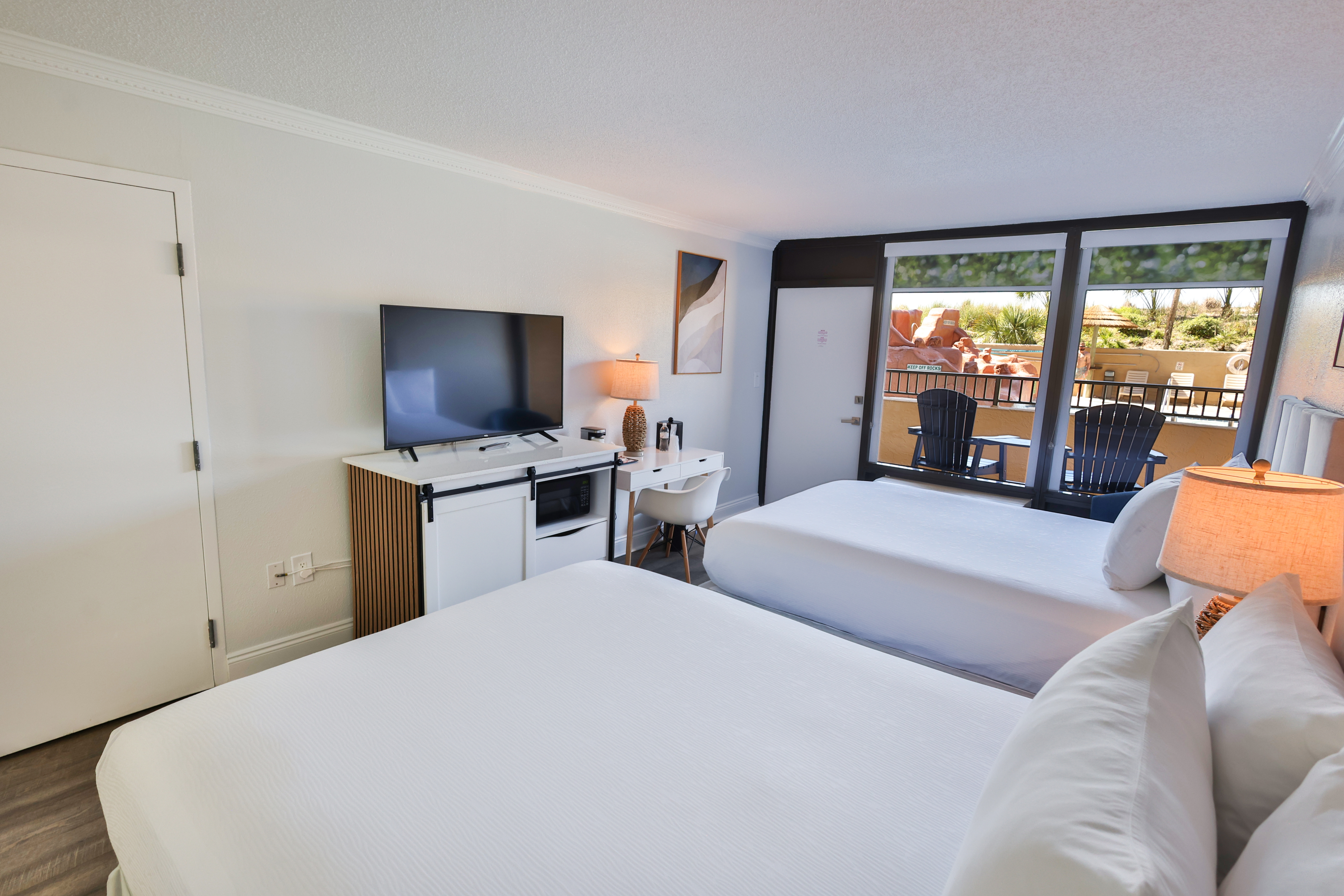 Guest room at the Wyndham Garden Fort Walton Beach Destin in Fort Walton Beach, Florida
