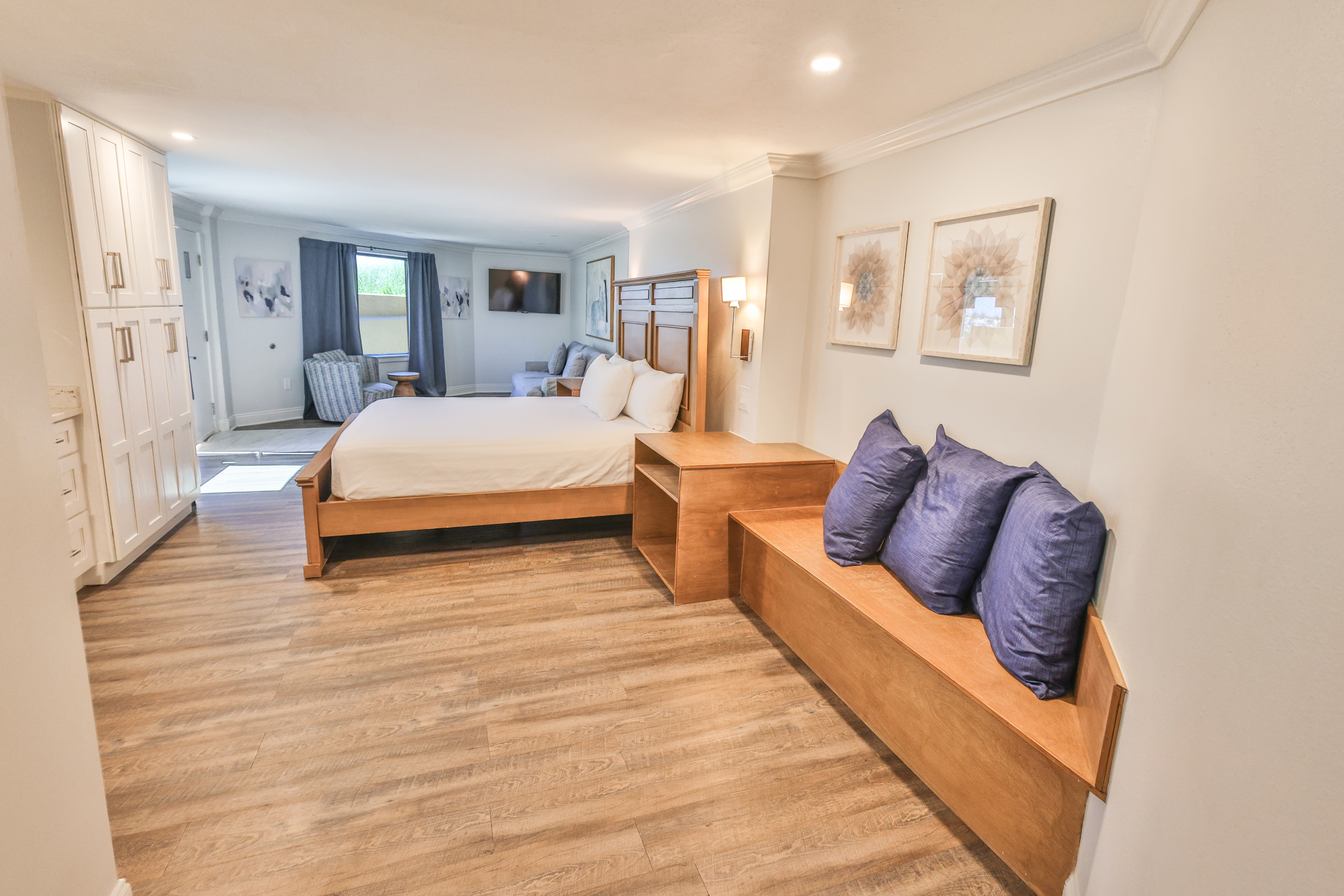 Guest room at the Wyndham Garden Fort Walton Beach Destin in Fort Walton Beach, Florida