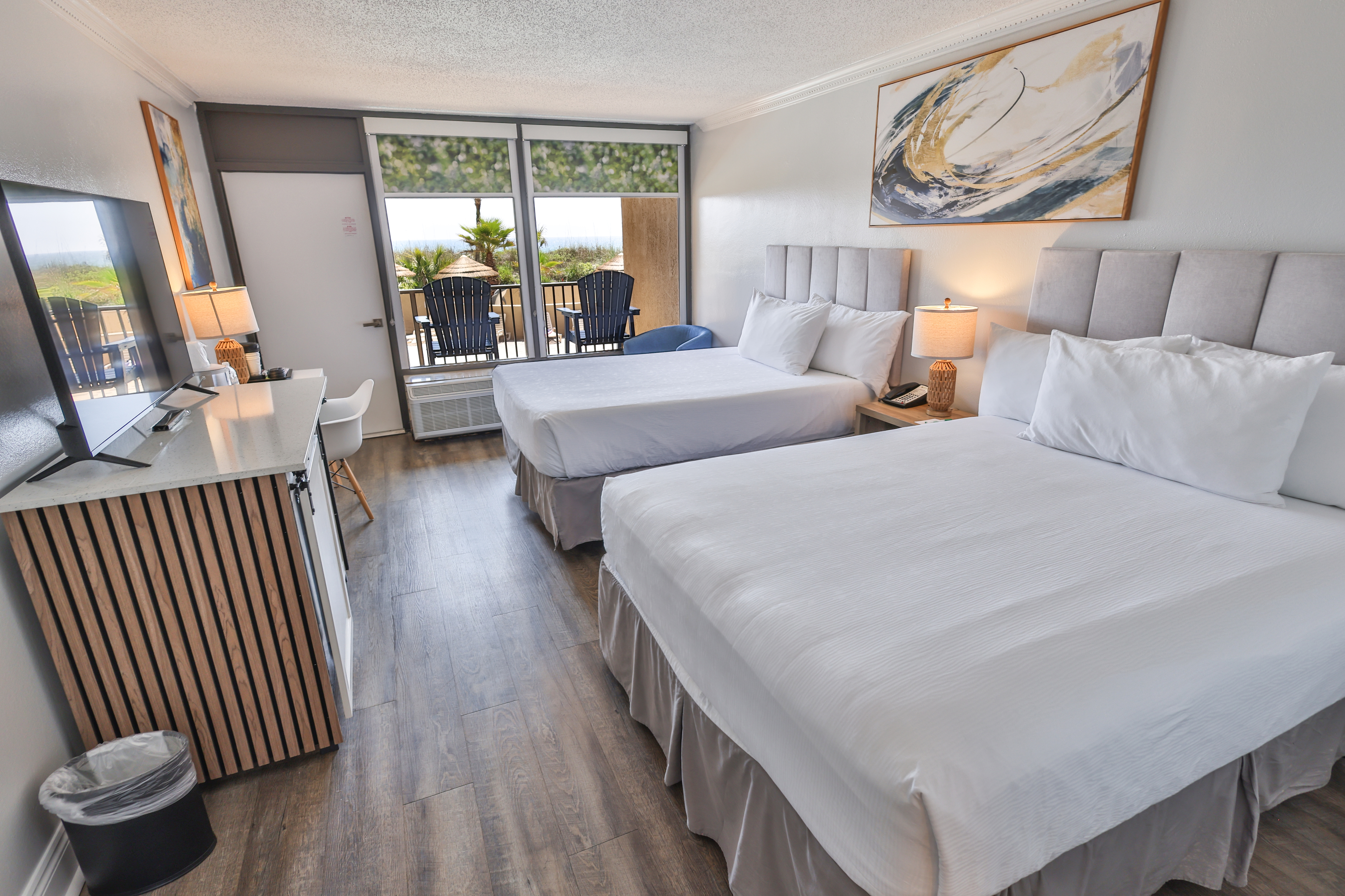 Guest room at the Wyndham Garden Fort Walton Beach Destin in Fort Walton Beach, Florida