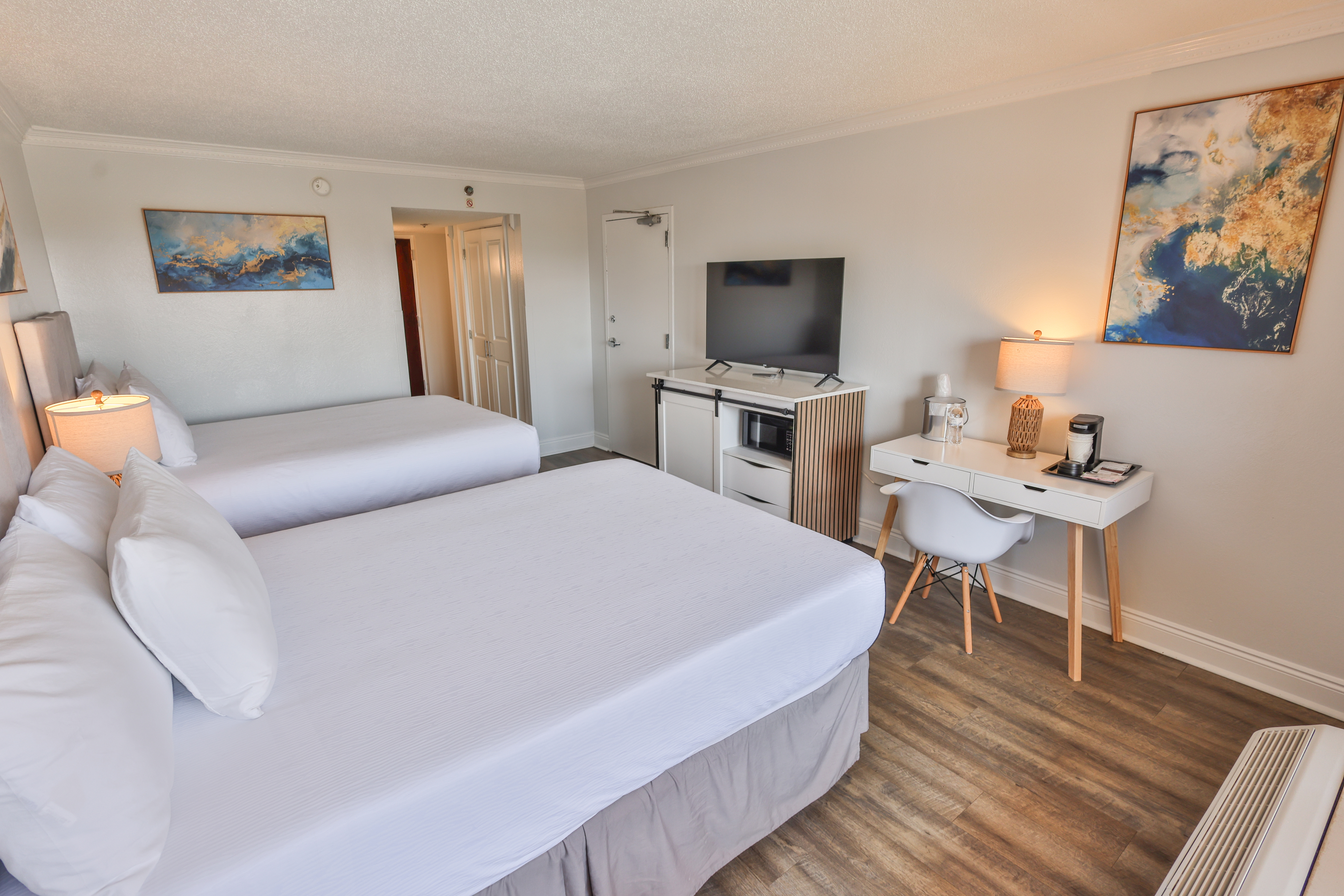Guest room at the Wyndham Garden Fort Walton Beach Destin in Fort Walton Beach, Florida