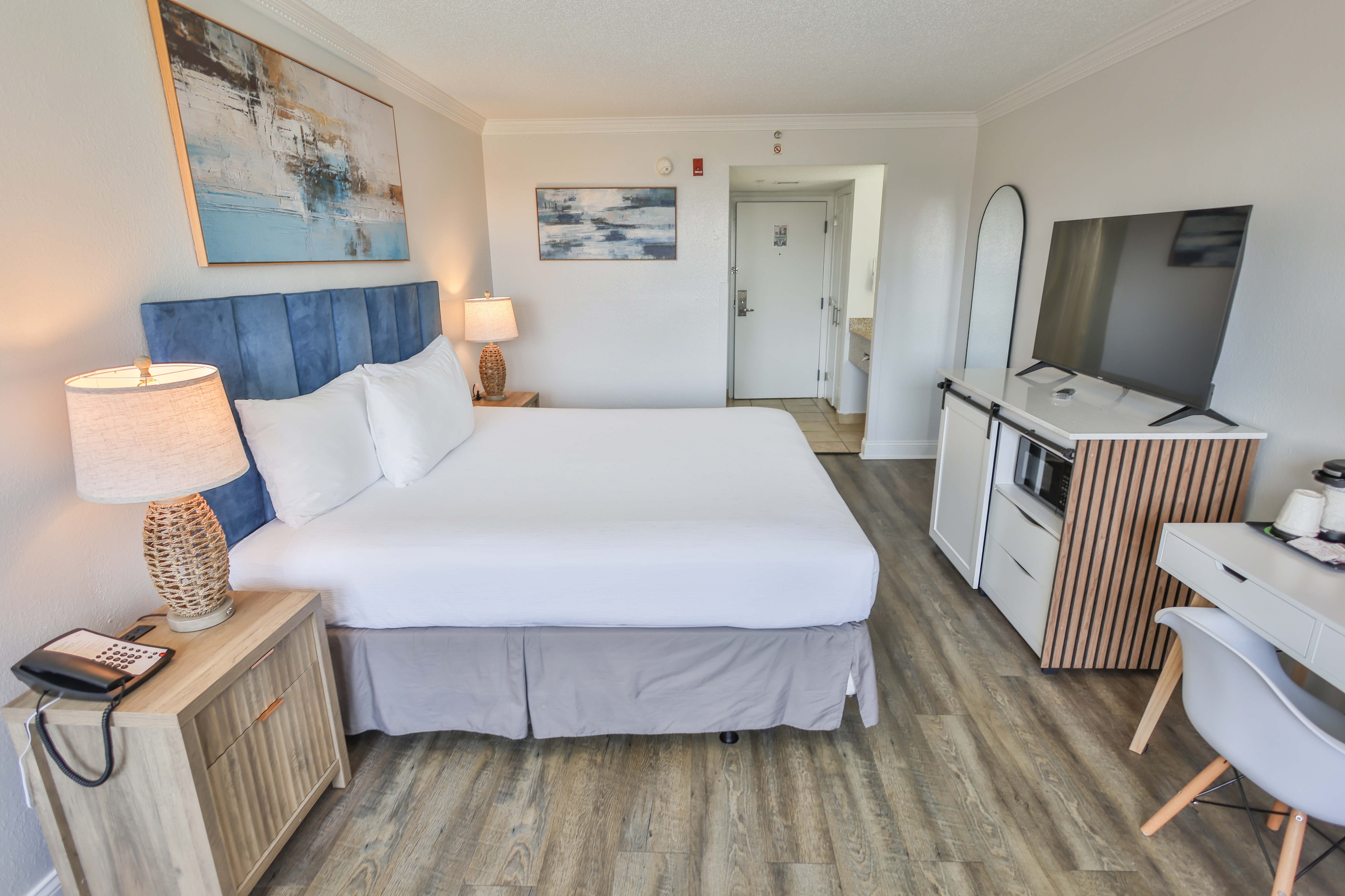 Guest room at the Wyndham Garden Fort Walton Beach Destin in Fort Walton Beach, Florida
