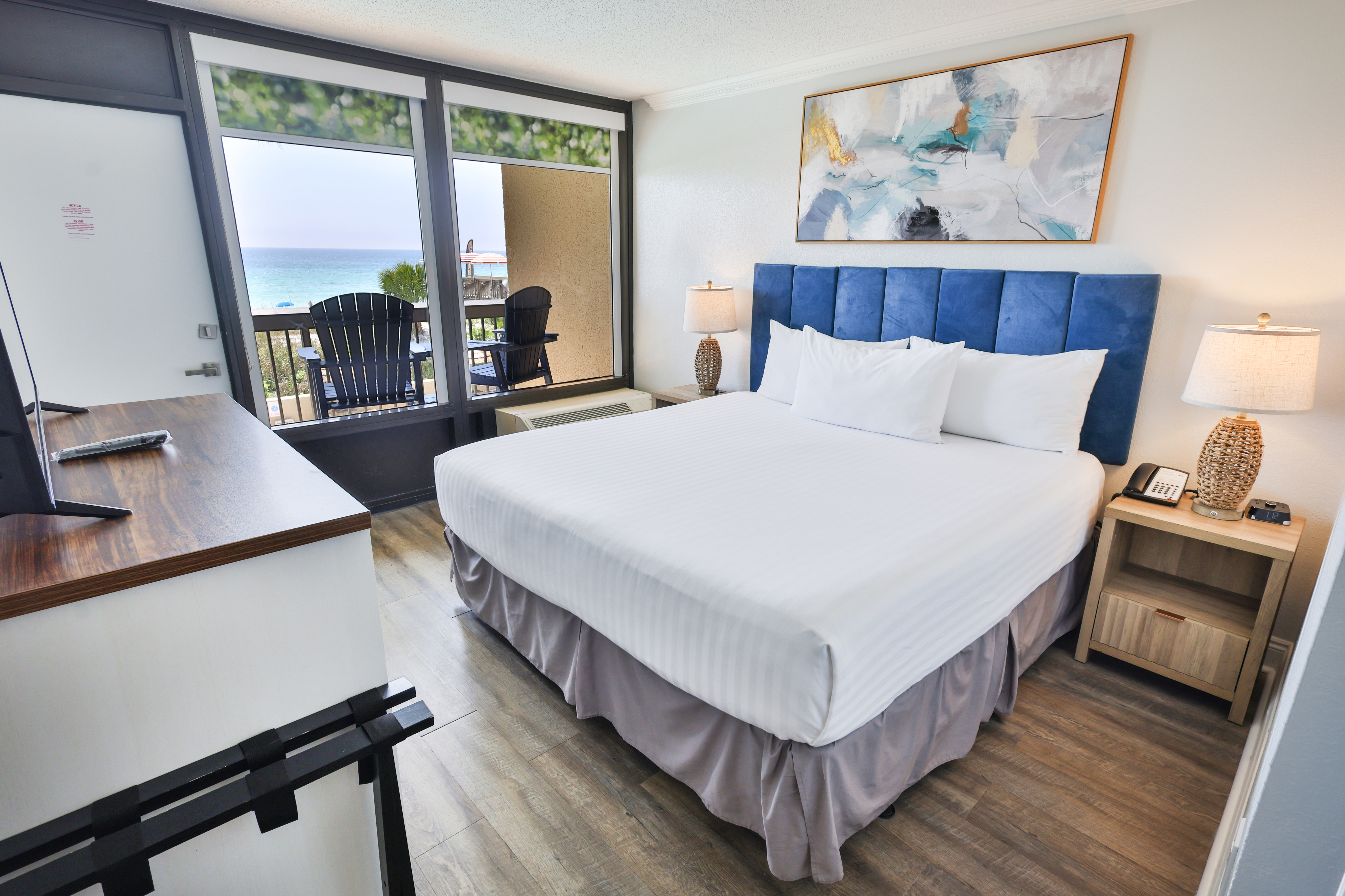 Guest room at the Wyndham Garden Fort Walton Beach Destin in Fort Walton Beach, Florida