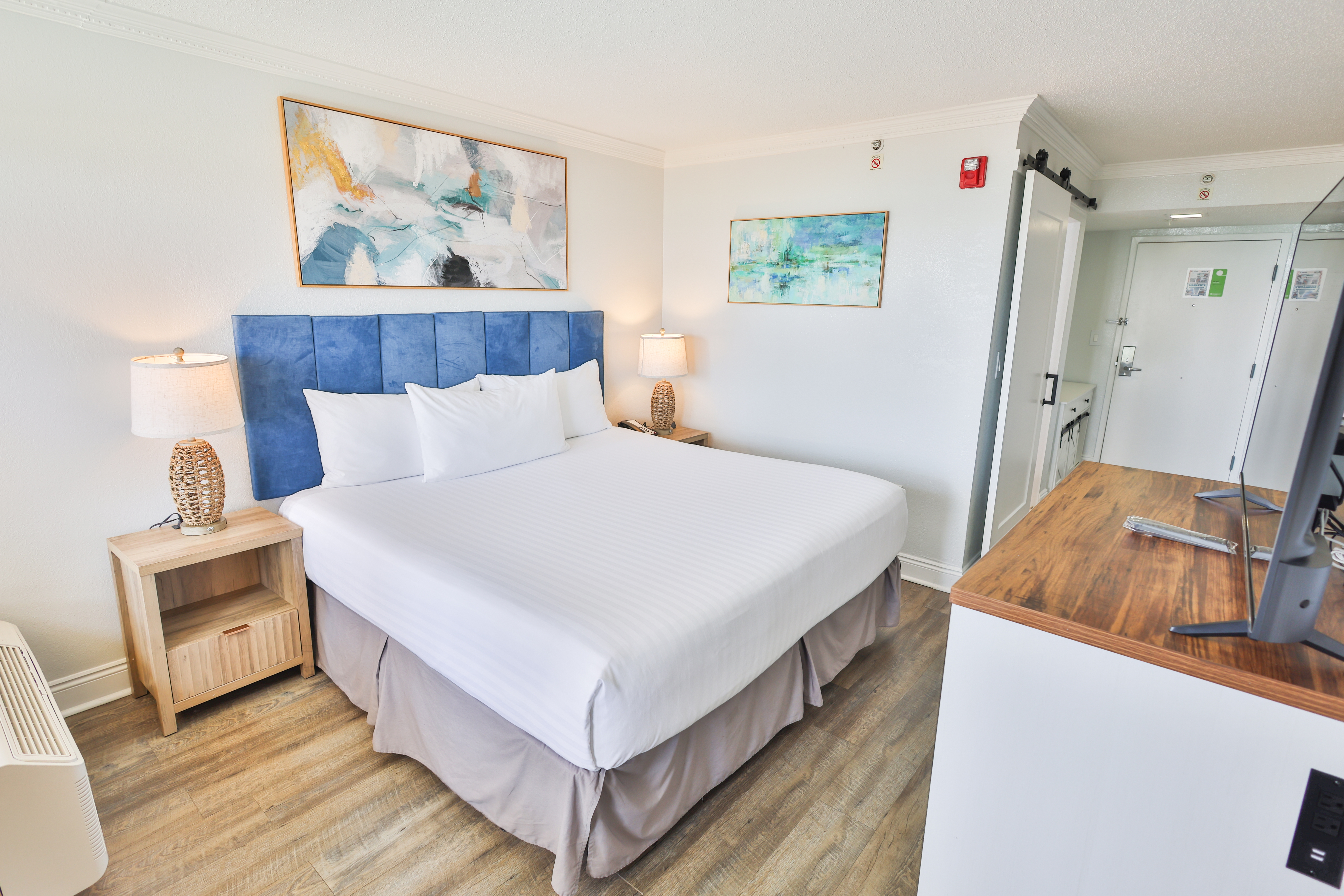 Guest room at the Wyndham Garden Fort Walton Beach Destin in Fort Walton Beach, Florida