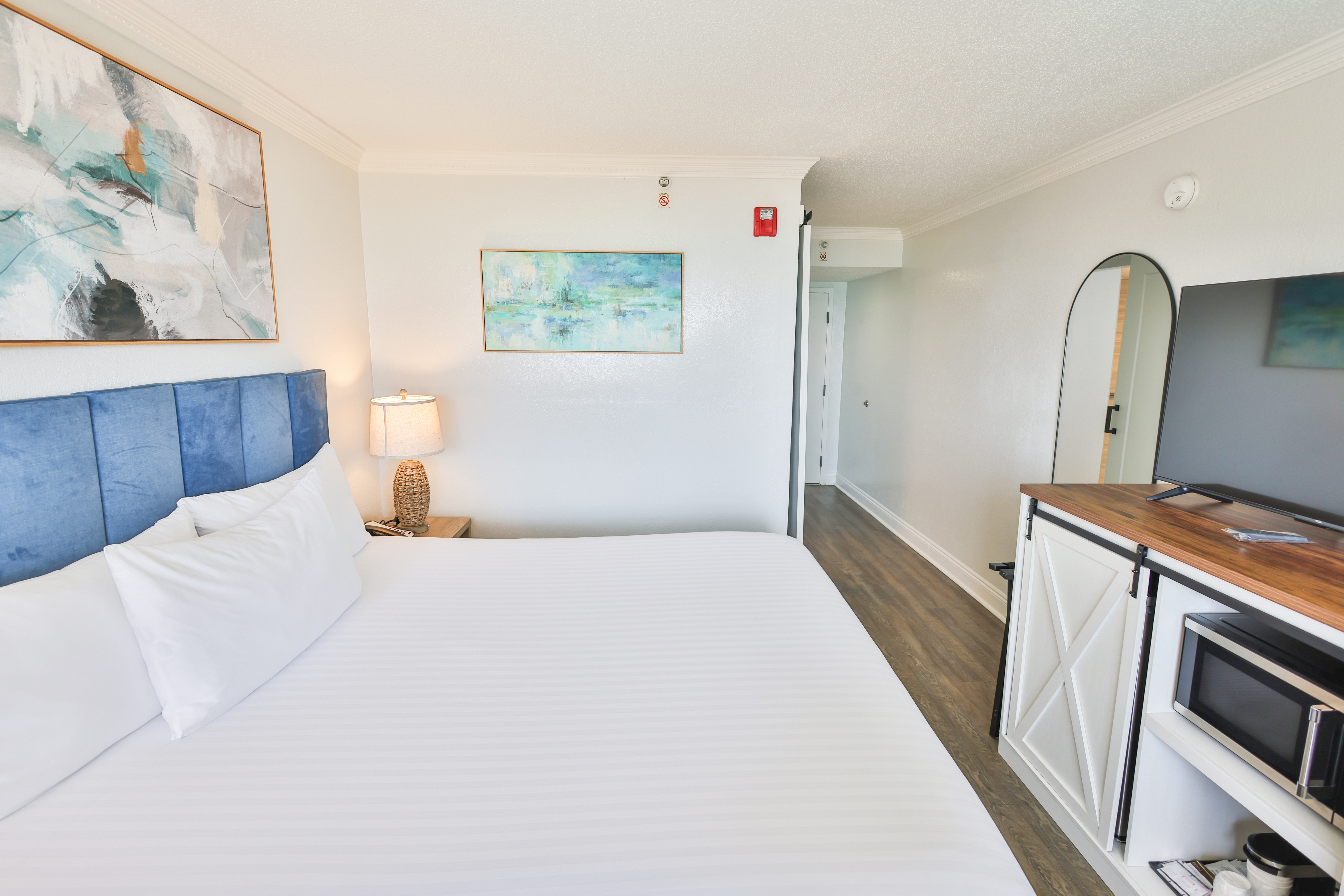 Guest room at the Wyndham Garden Fort Walton Beach Destin in Fort Walton Beach, Florida