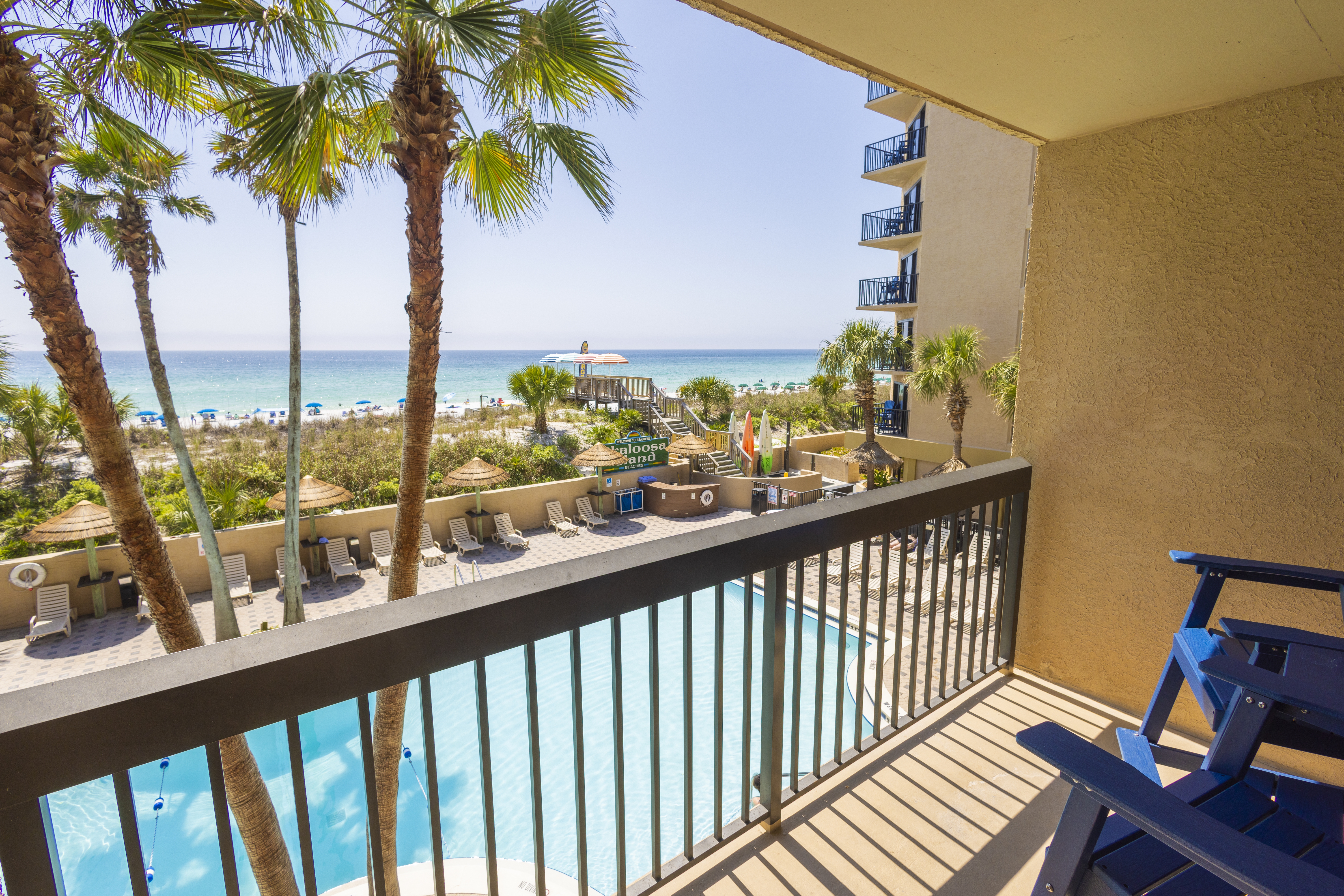 Guest room at the Wyndham Garden Fort Walton Beach Destin in Fort Walton Beach, Florida