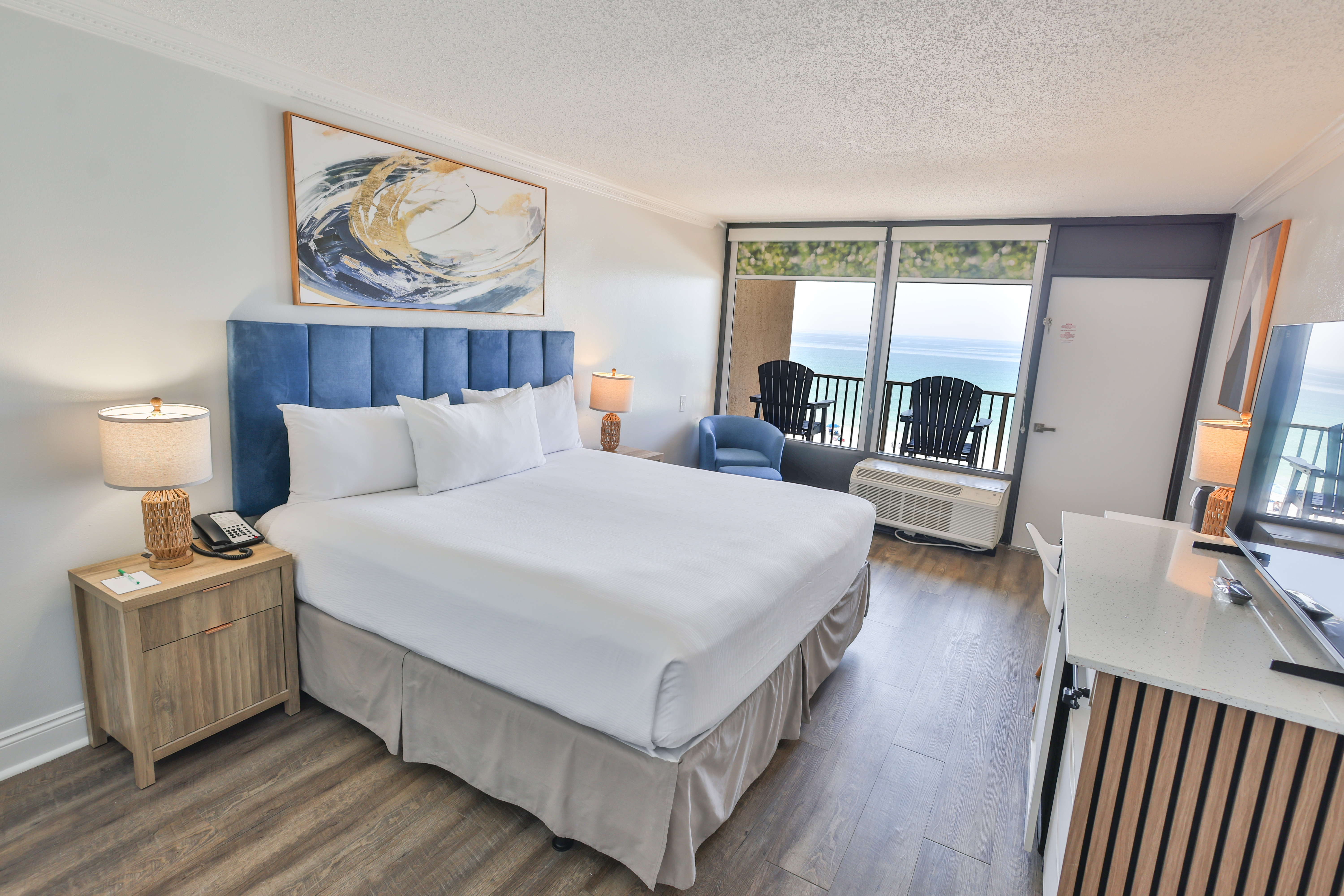 Guest room at the Wyndham Garden Fort Walton Beach Destin in Fort Walton Beach, Florida