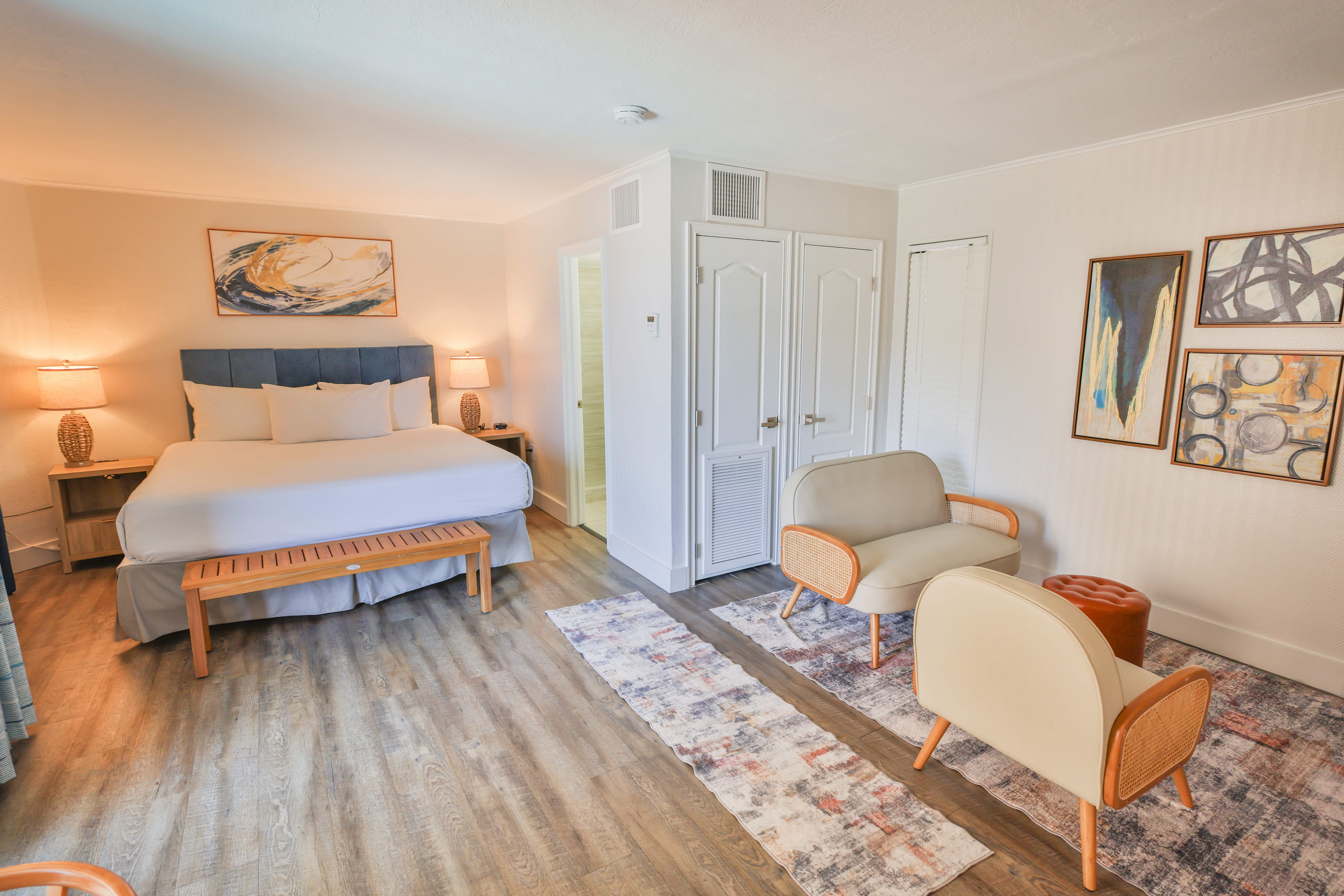 Guest room at the Wyndham Garden Fort Walton Beach Destin in Fort Walton Beach, Florida