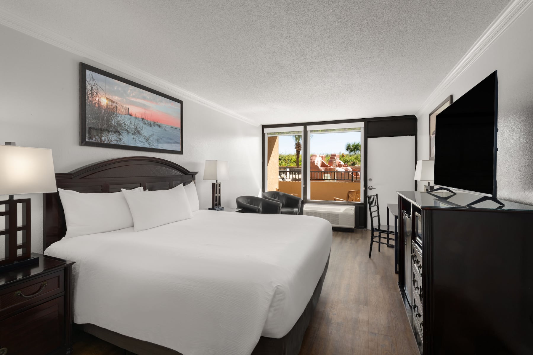 Guest room at the Wyndham Garden Fort Walton Beach Destin in Fort Walton Beach, Florida