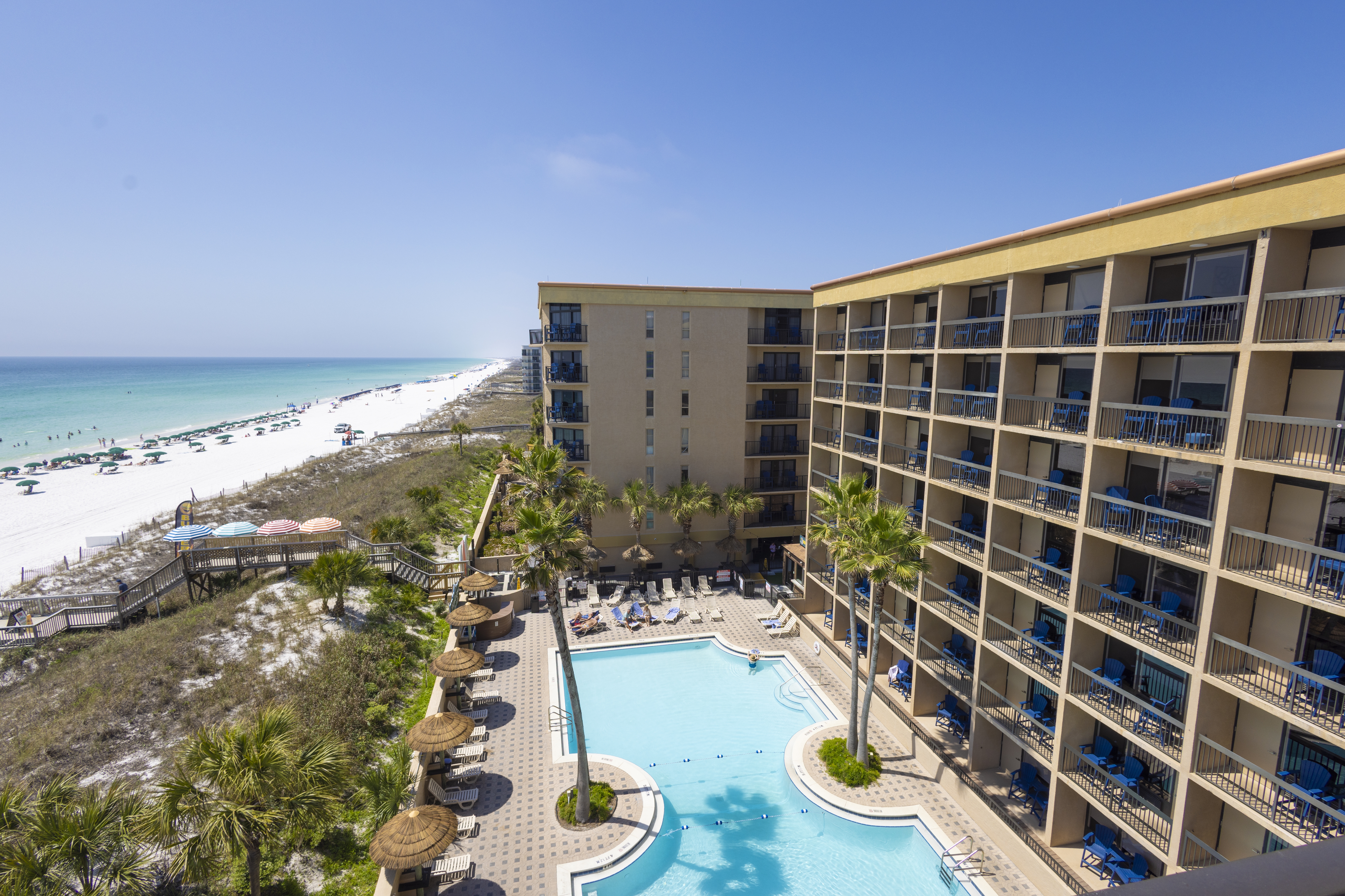 Guest room at the Wyndham Garden Fort Walton Beach Destin in Fort Walton Beach, Florida