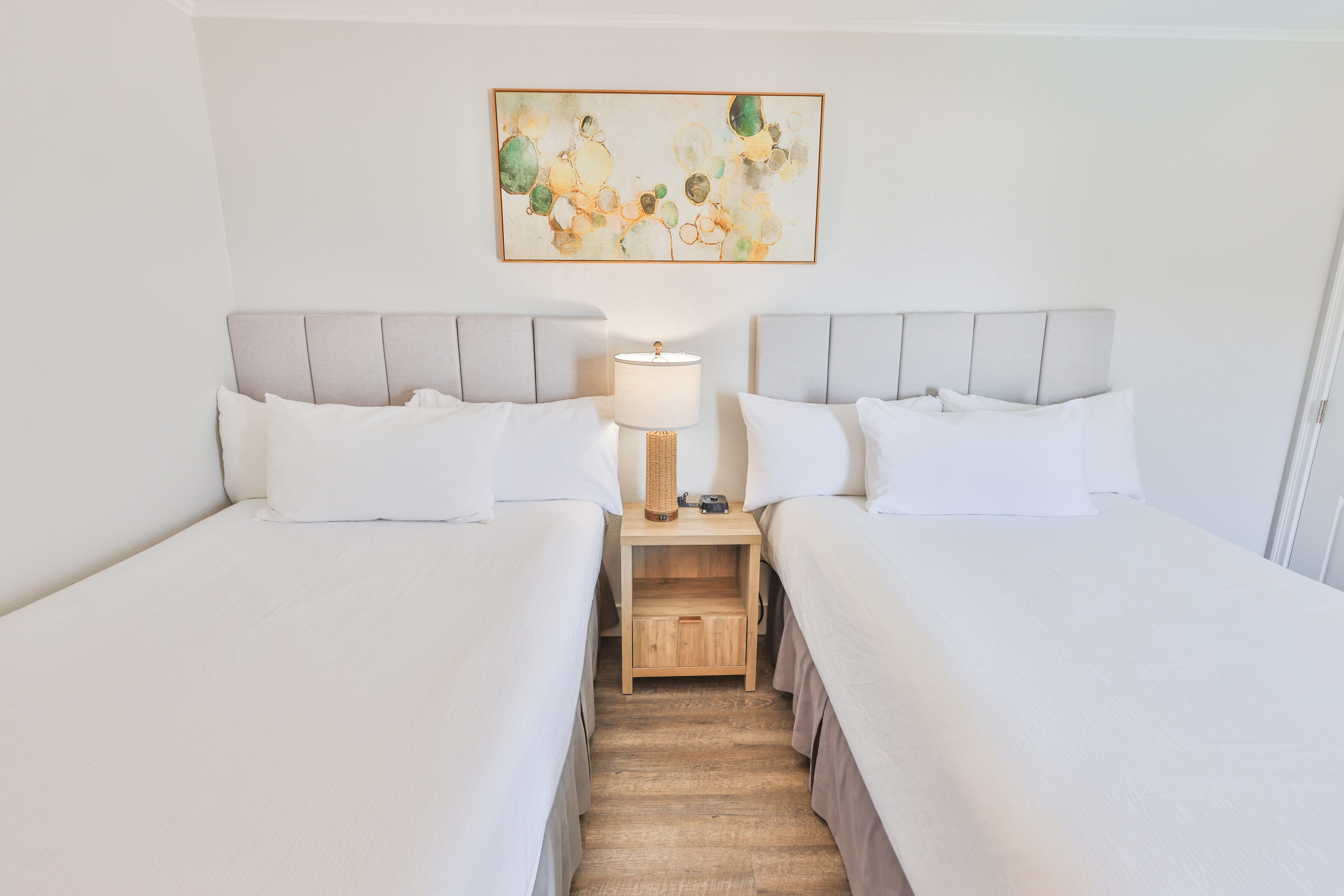 Guest room at the Wyndham Garden Fort Walton Beach Destin in Fort Walton Beach, Florida