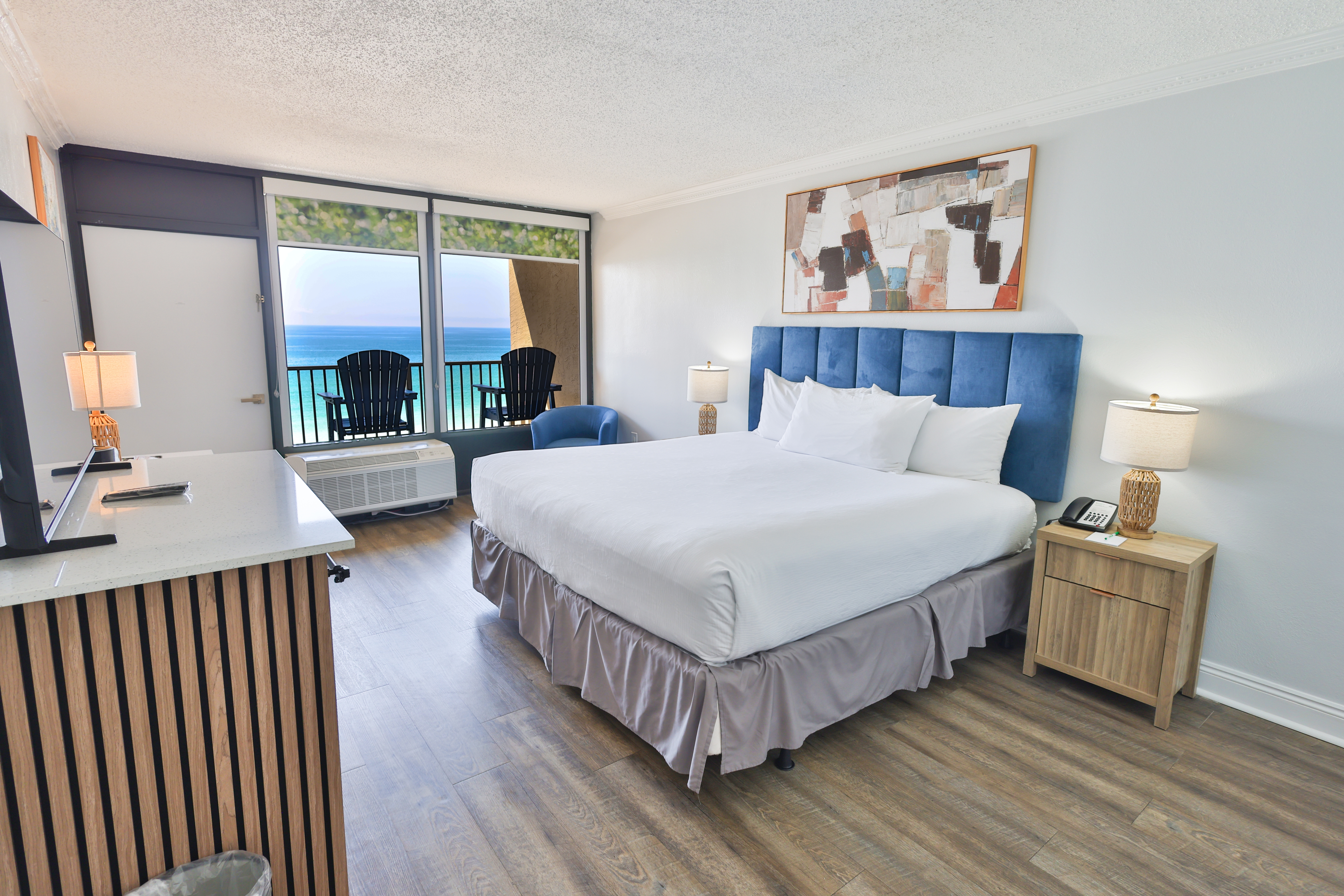 Guest room at the Wyndham Garden Fort Walton Beach Destin in Fort Walton Beach, Florida