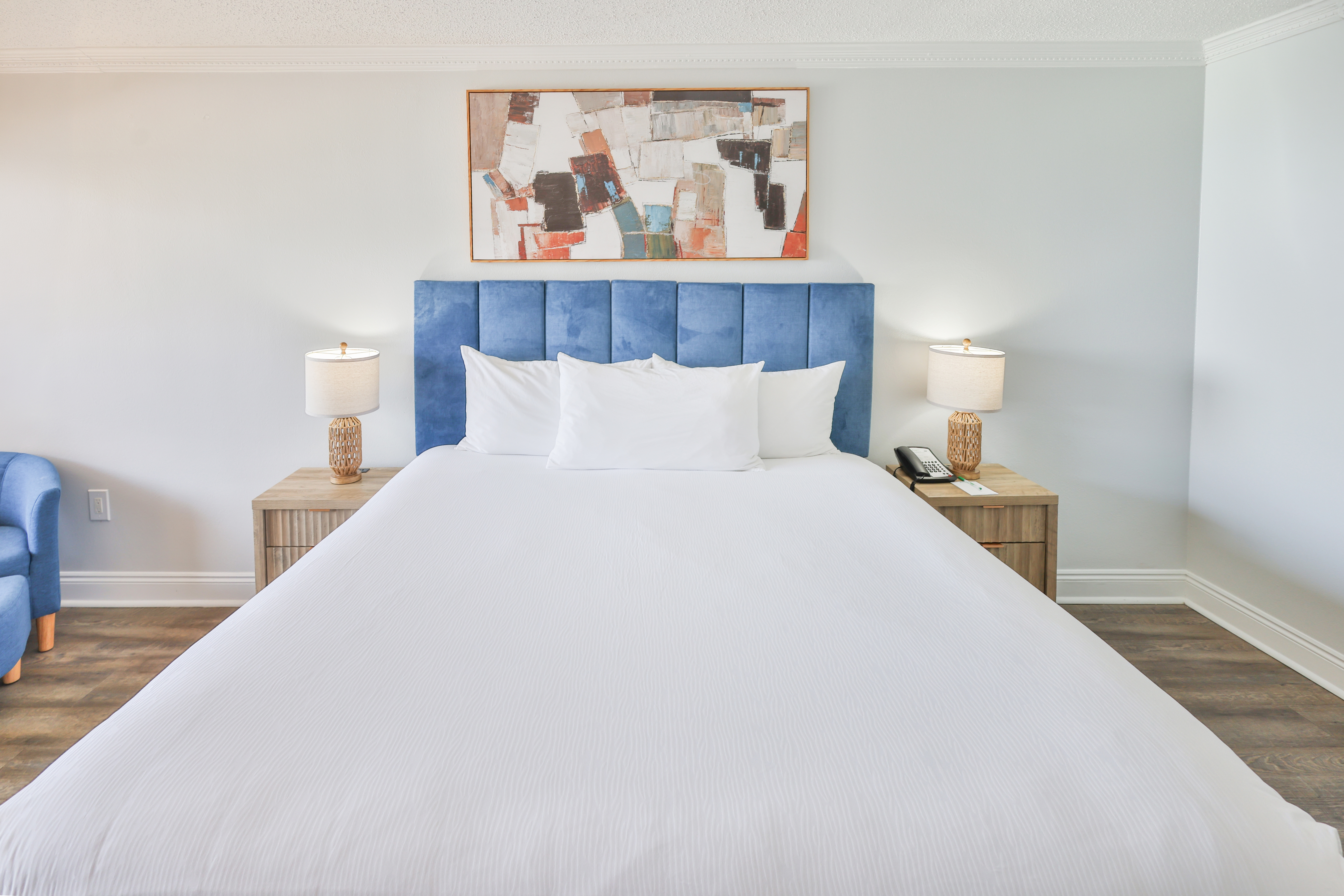 Guest room at the Wyndham Garden Fort Walton Beach Destin in Fort Walton Beach, Florida