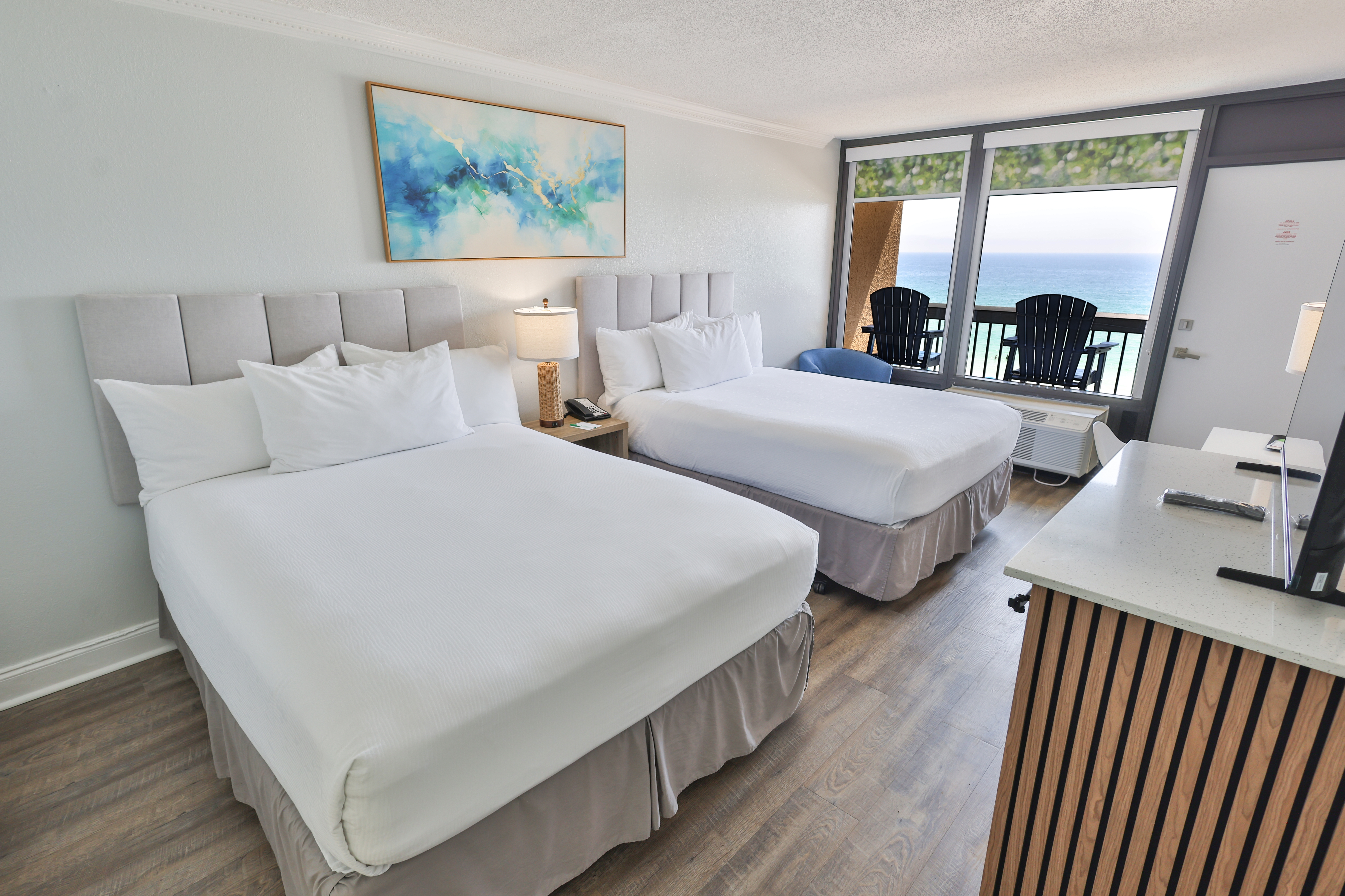 Guest room at the Wyndham Garden Fort Walton Beach Destin in Fort Walton Beach, Florida