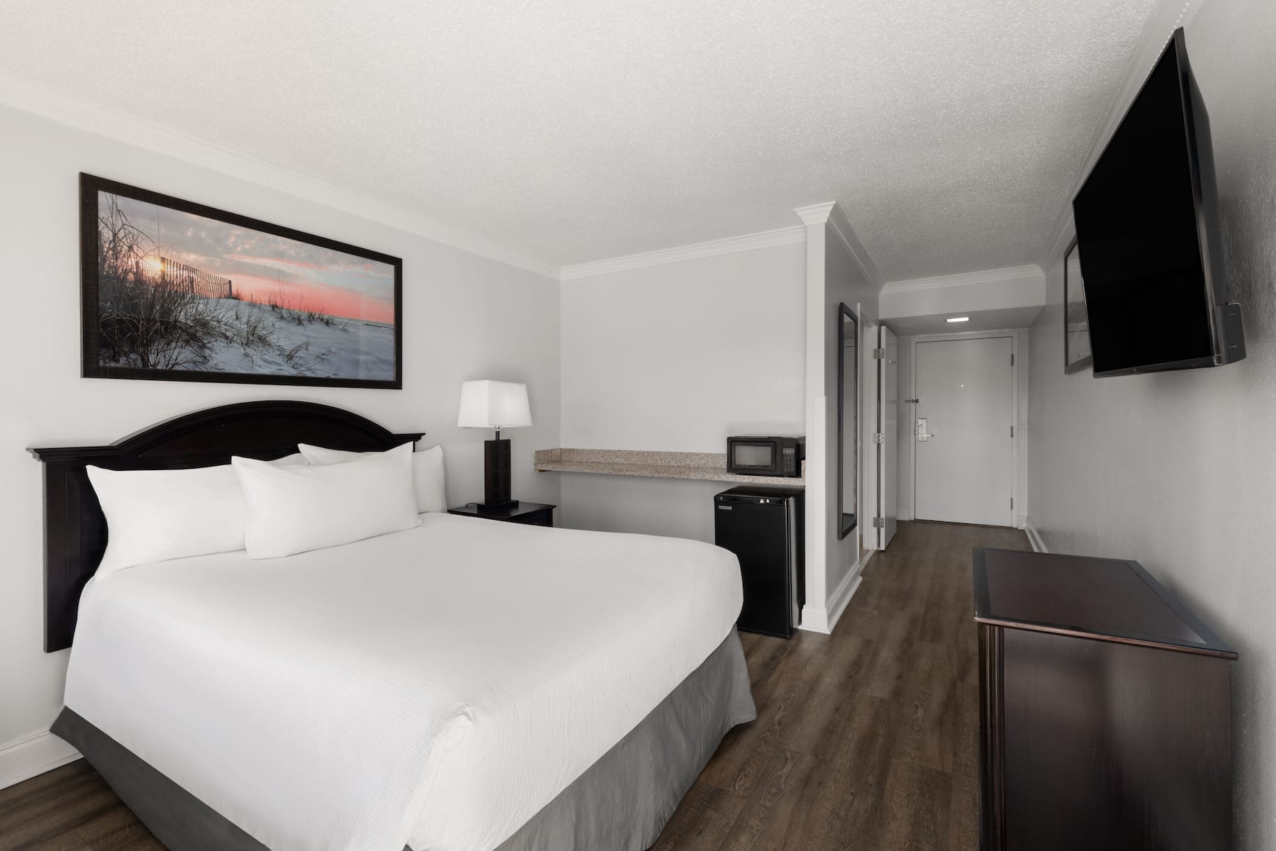 Guest room at the Wyndham Garden Fort Walton Beach Destin in Fort Walton Beach, Florida