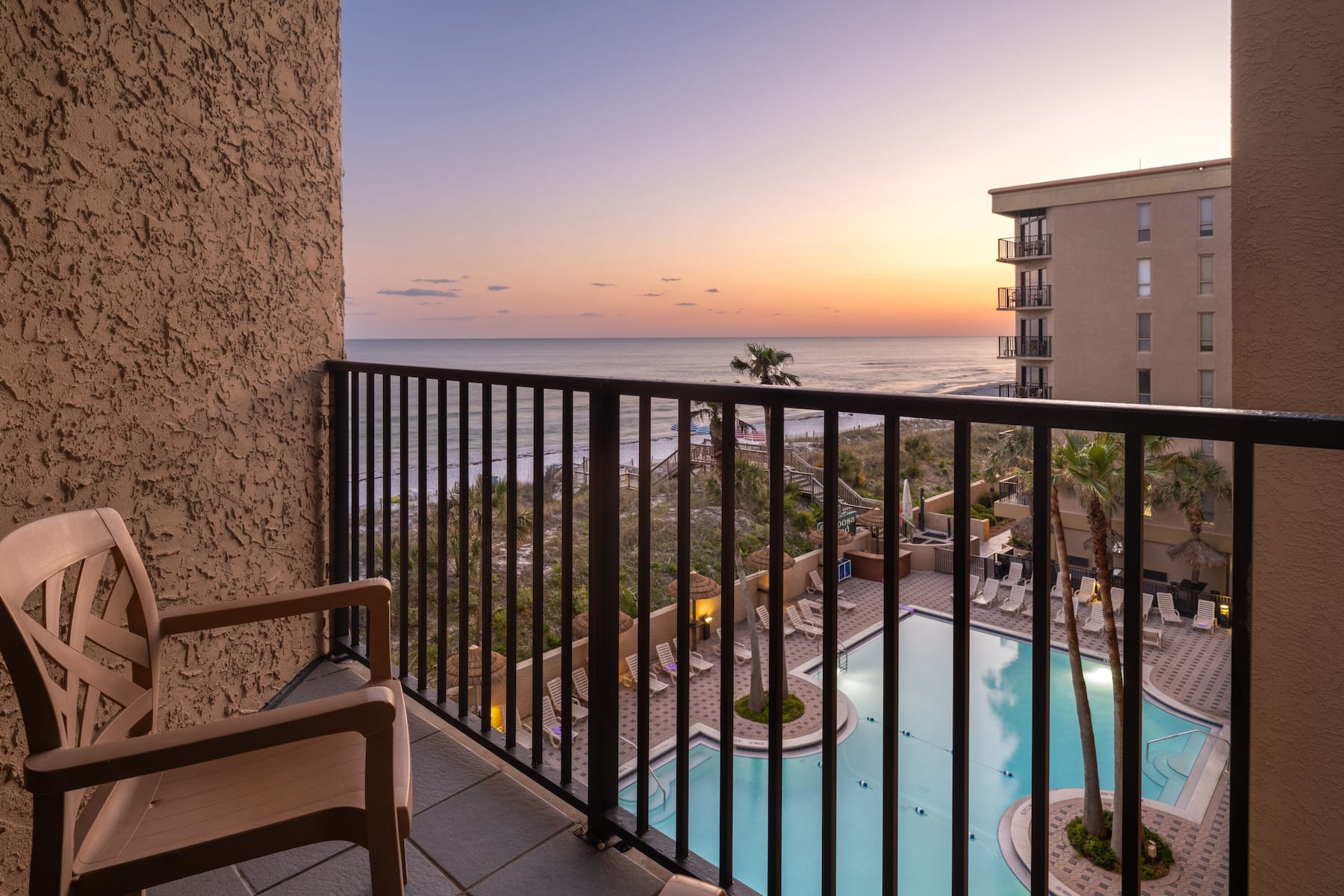 Guest room feature at the Wyndham Garden Fort Walton Beach Destin in Fort Walton Beach, Florida