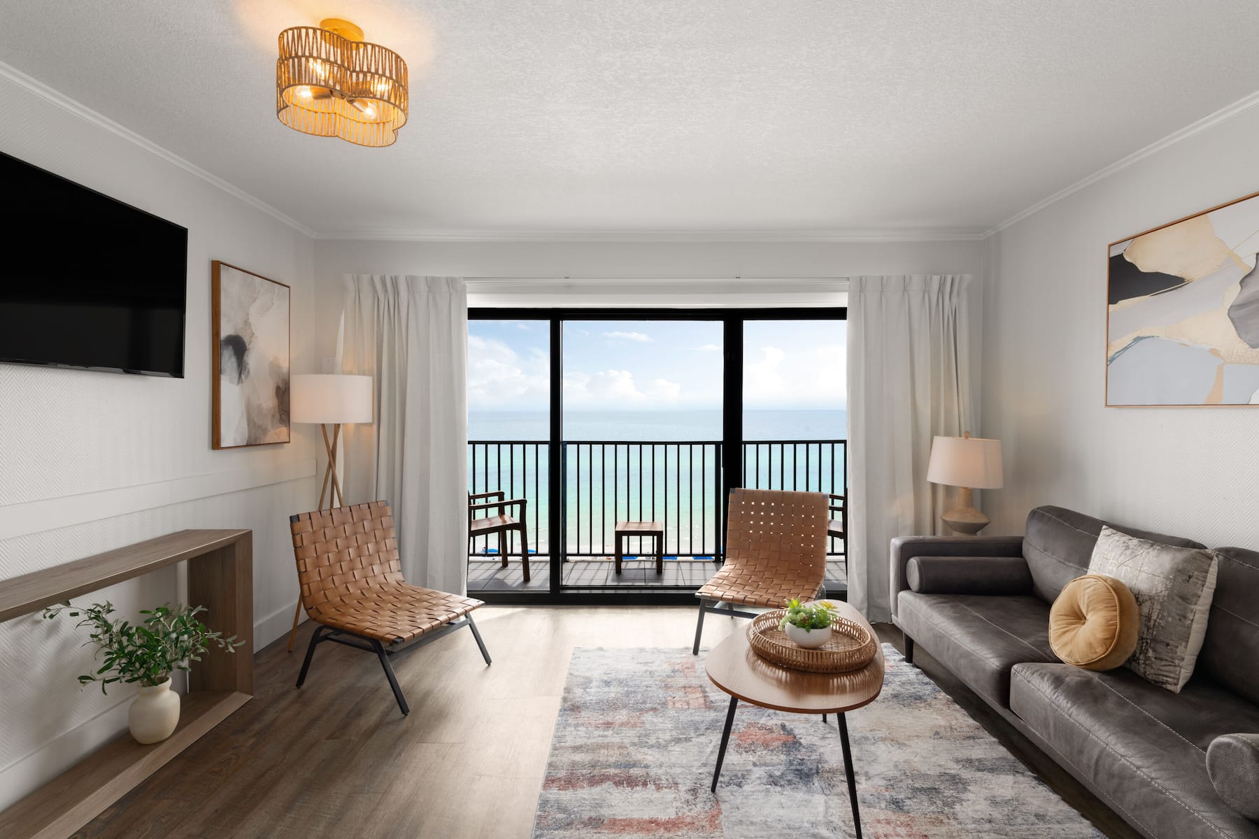 Guest room at the Wyndham Garden Fort Walton Beach Destin in Fort Walton Beach, Florida