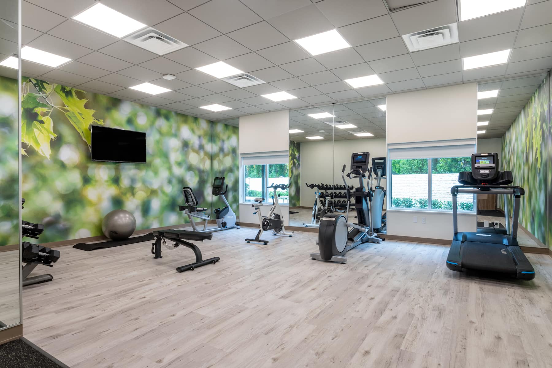 Fitness room at Wyndham Garden Orlando Airport in Orlando, Florida
