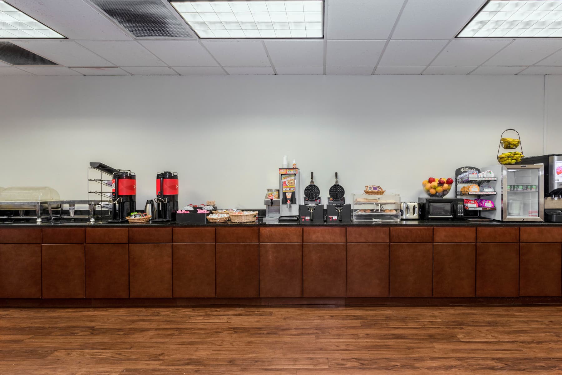 Free breakfast at Wyndham Garden Tallahassee Capitol in Tallahassee, Florida