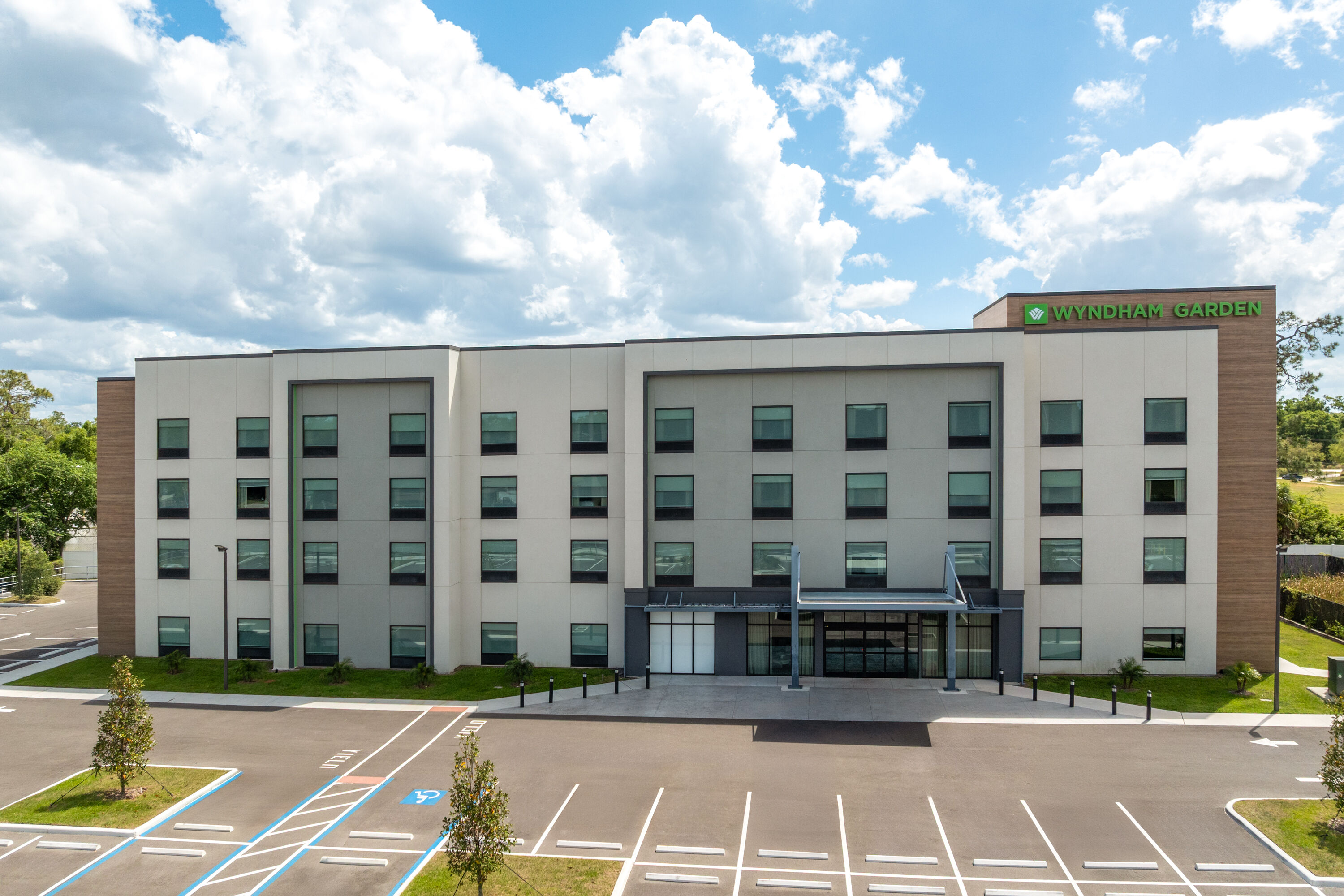 Exterior Day Image of Wyndham Garden Tampa Fairgrounds/Casino hotel in Tampa, Florida