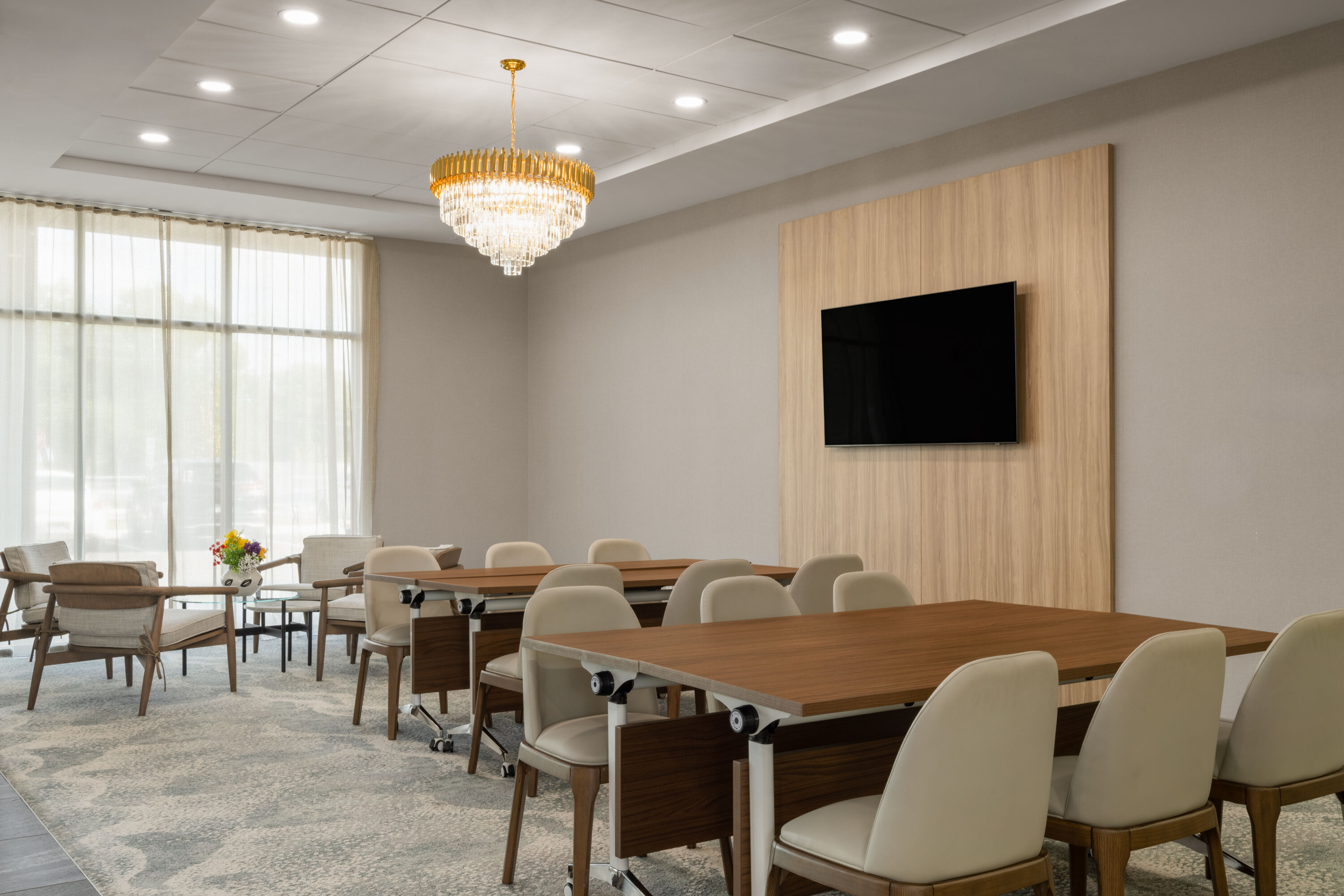 Meeting room at Wyndham Garden Tampa Fairgrounds/Casino in Tampa, Florida