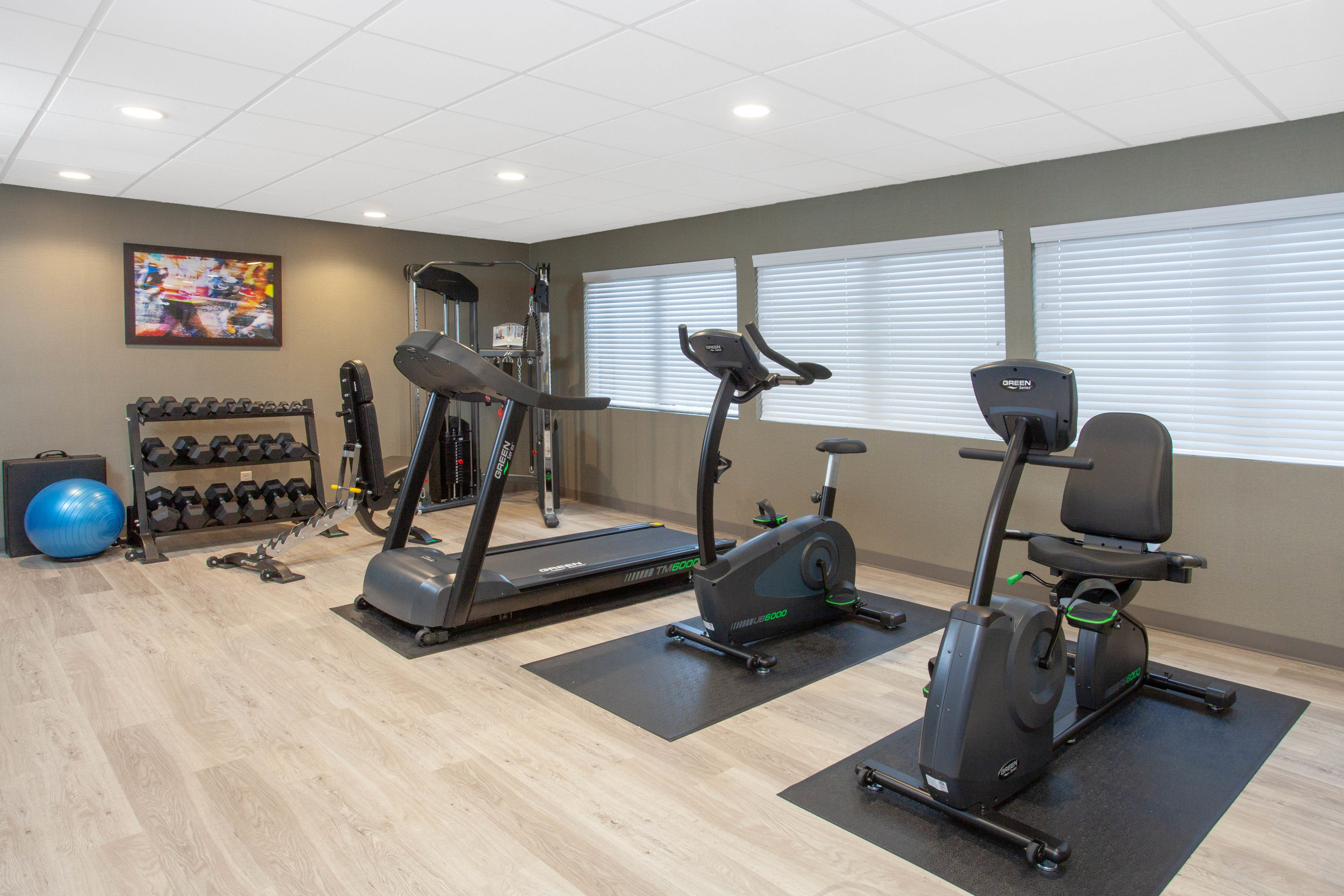Fitness room at Wyndham Garden Fort Wayne in Fort Wayne, Indiana