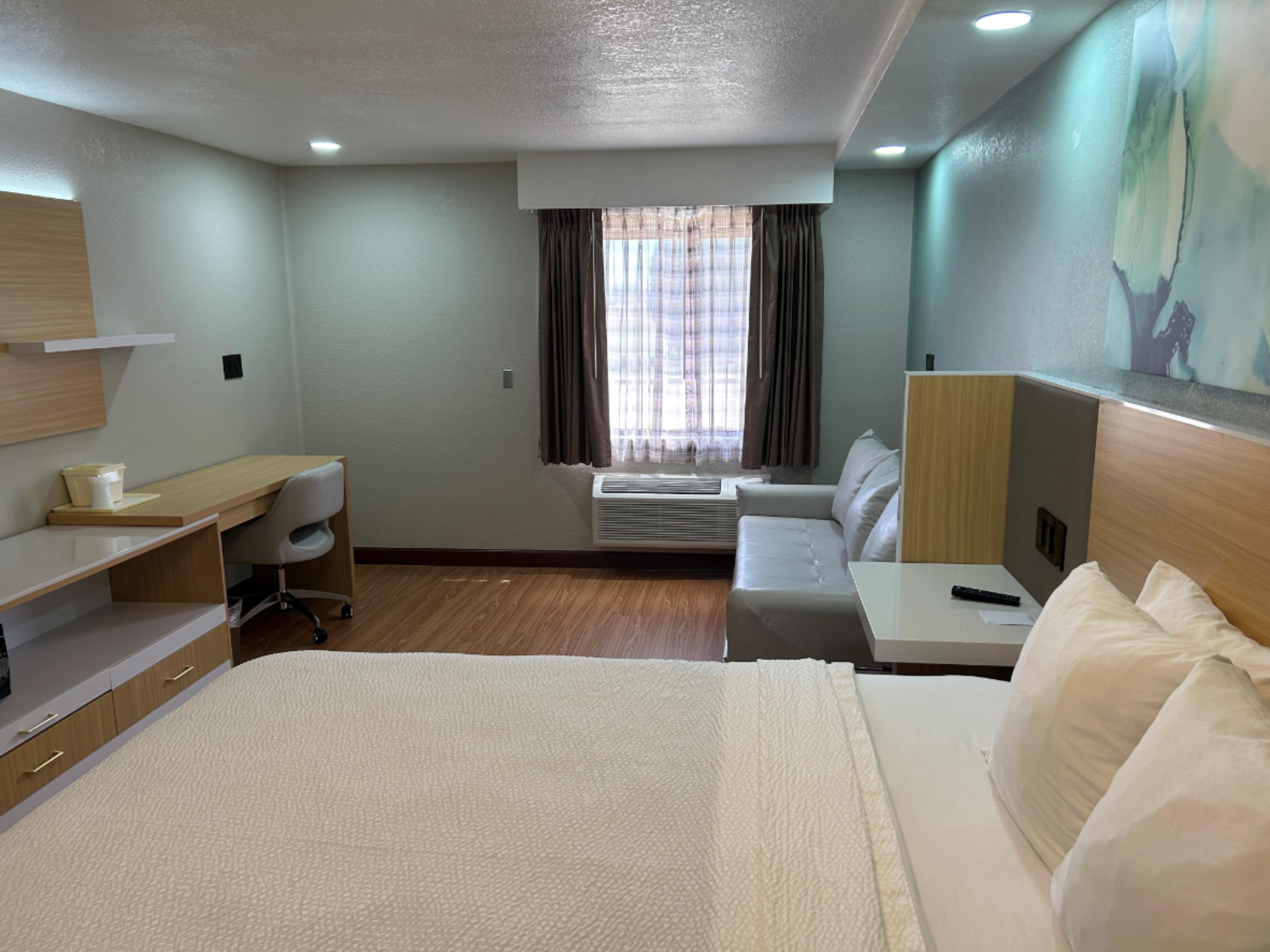 Guest room at the Wyndham Garden Salina Conference Center in Salina, Kansas