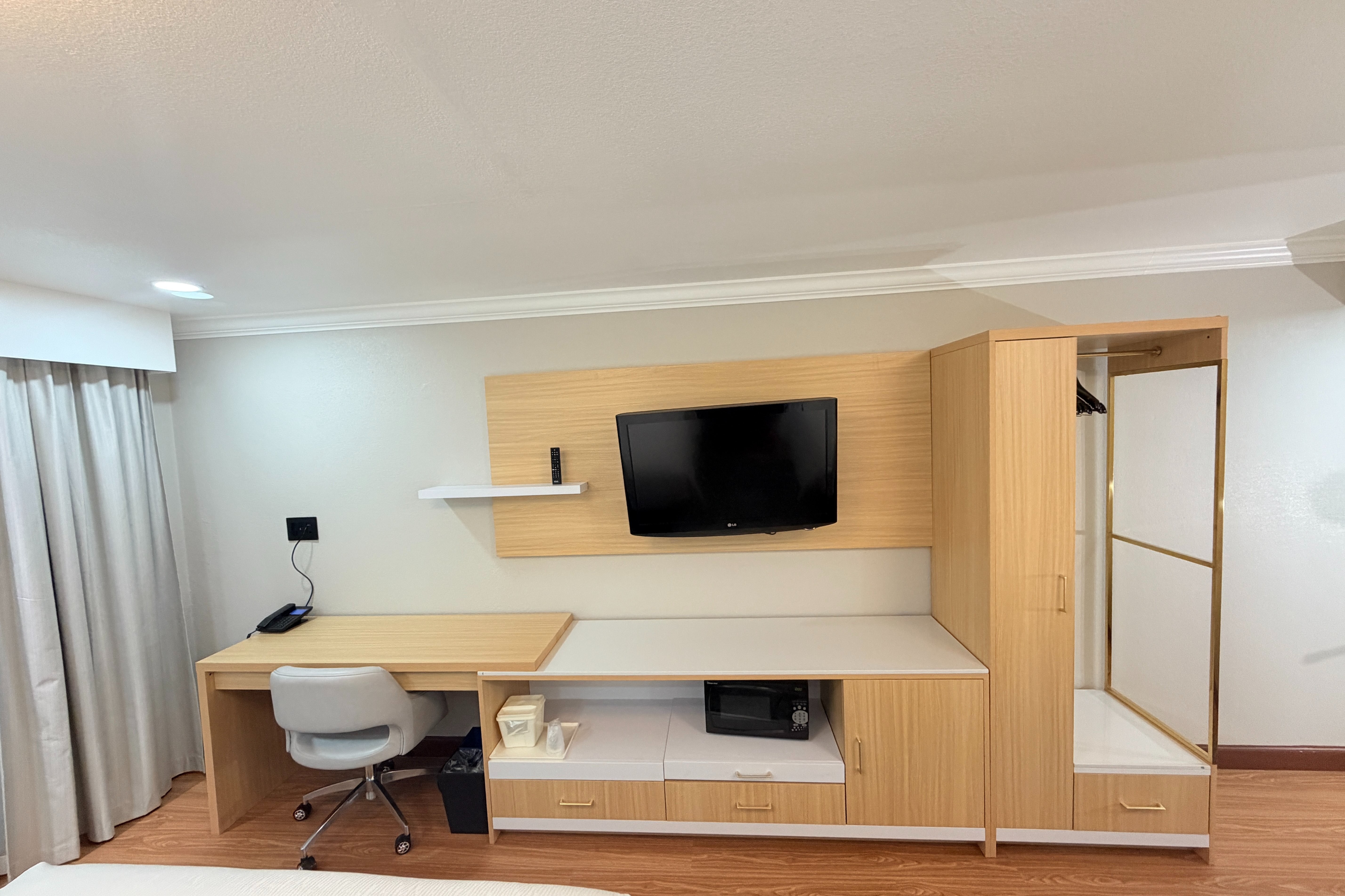 Guest room at the Wyndham Garden Salina Conference Center in Salina, Kansas