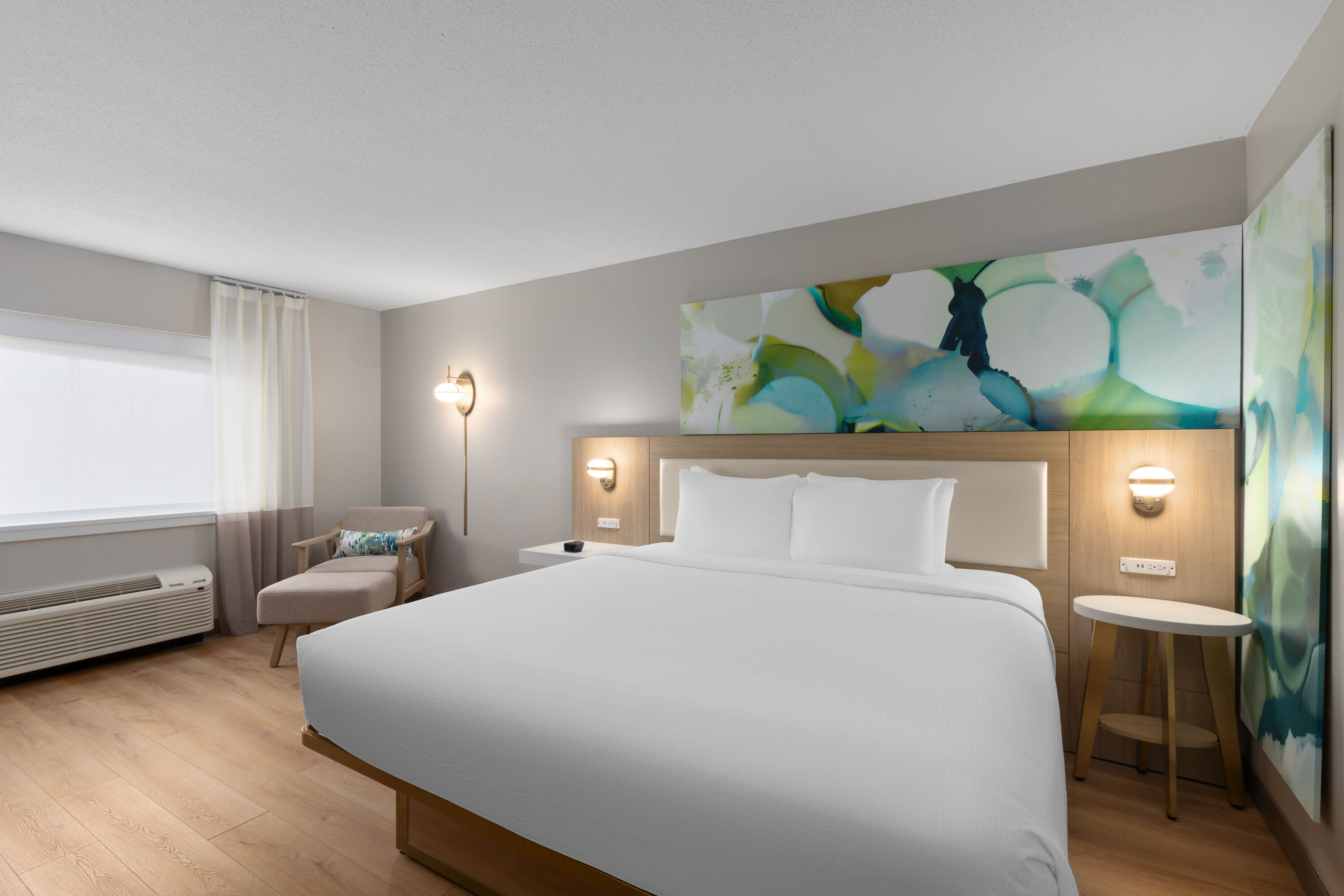 Guest room at the Wyndham Garden Louisville KY in Louisville, Kentucky