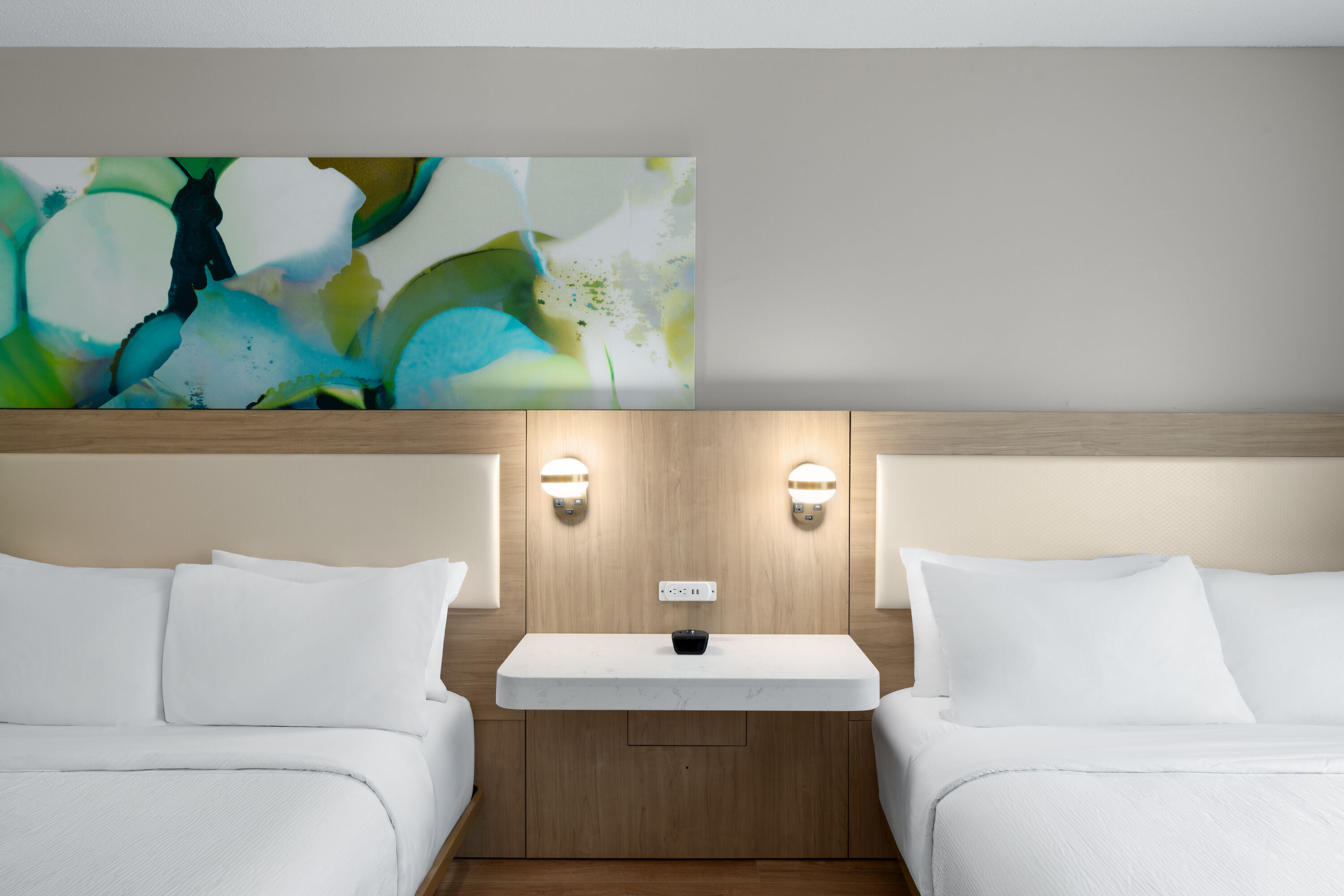 Guest room at the Wyndham Garden Louisville KY in Louisville, Kentucky