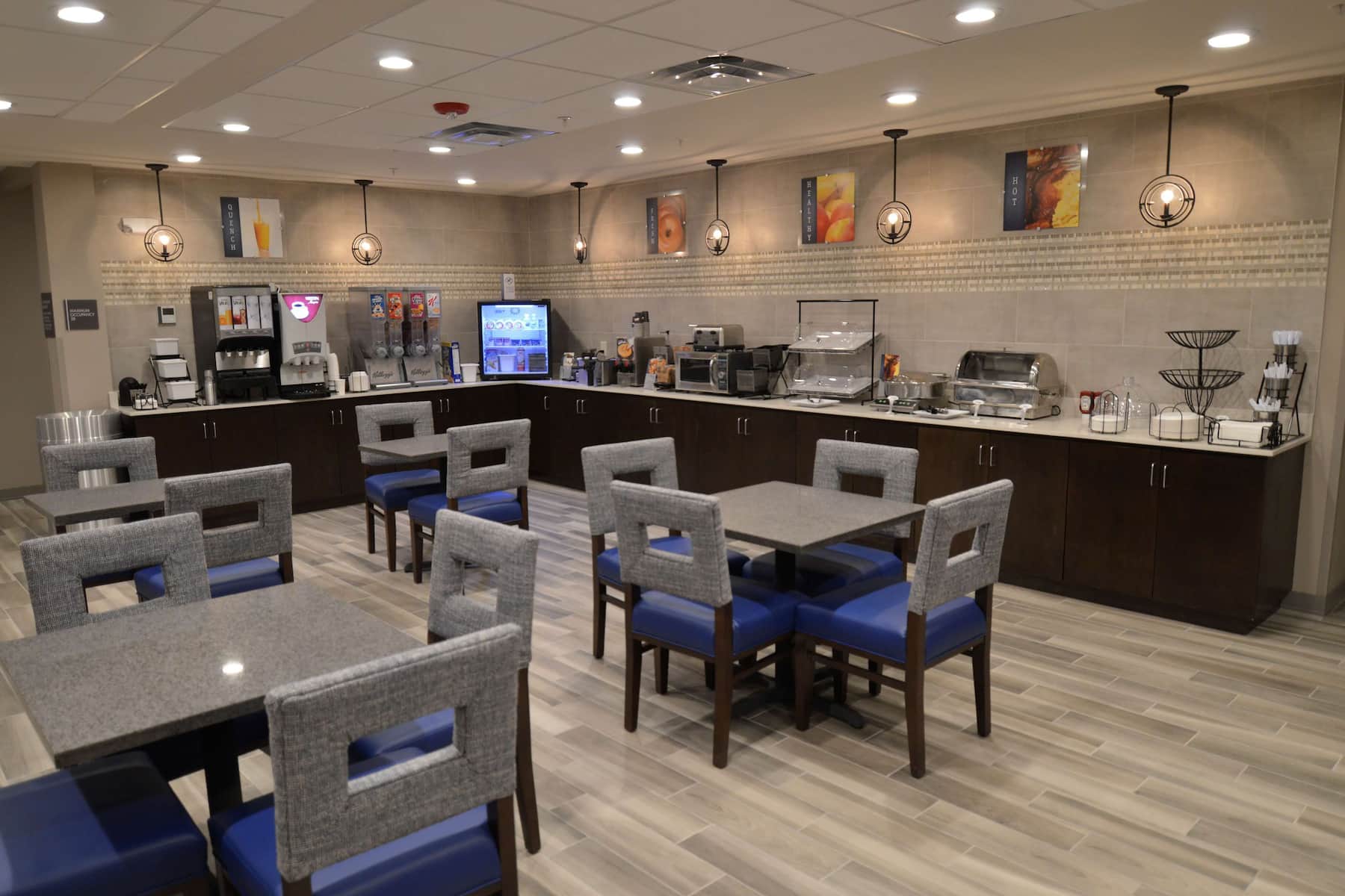 Free breakfast at Wyndham Garden New Roads / False River in New Roads, Louisiana