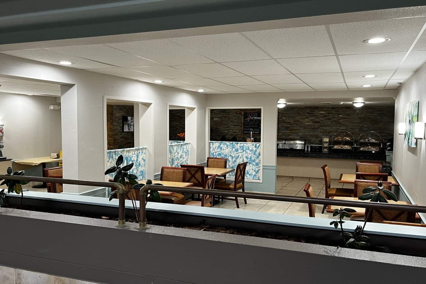 Free breakfast at Wyndham Garden Ann Arbor in Ann Arbor, Michigan