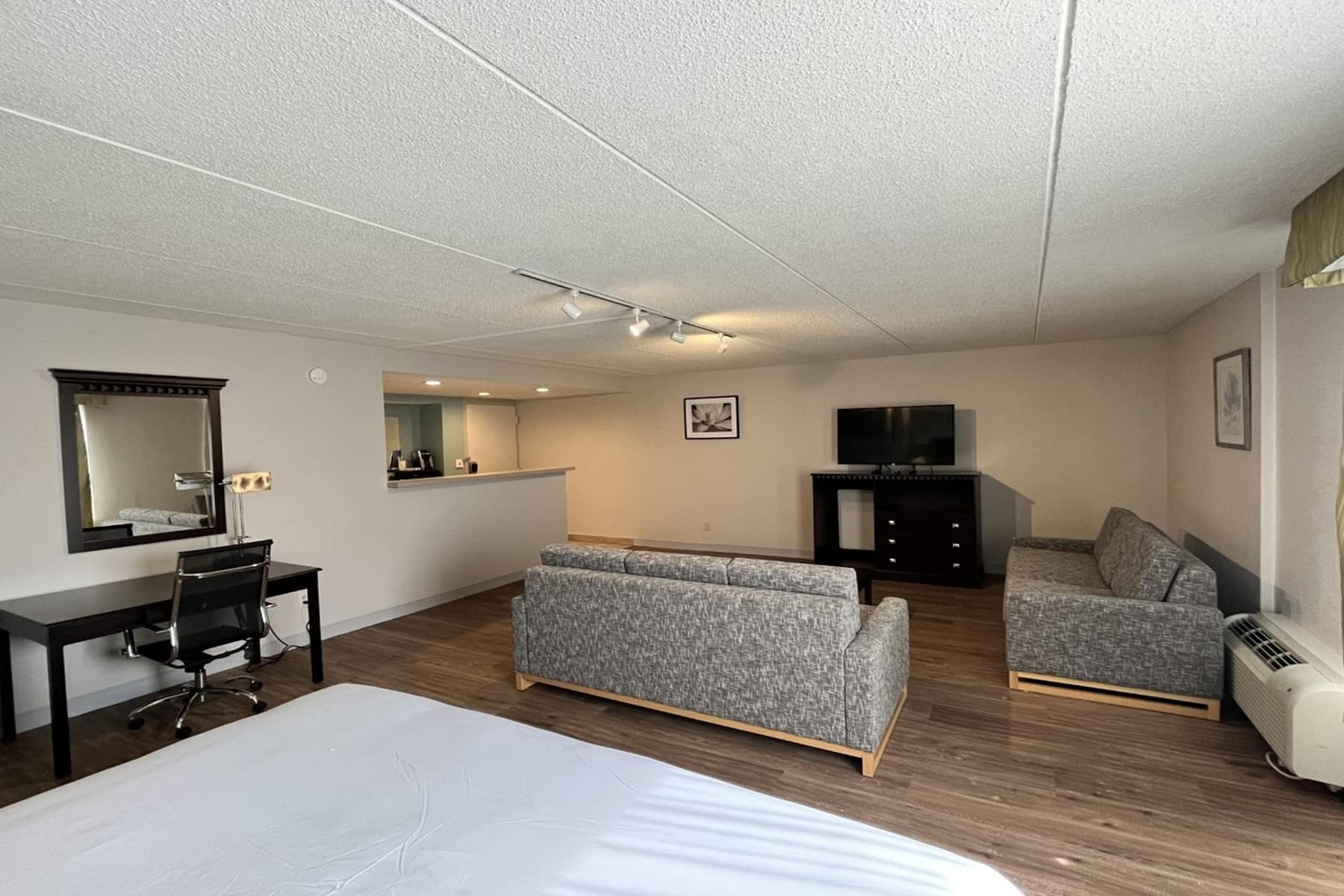Guest room at the Wyndham Garden Ann Arbor in Ann Arbor, Michigan