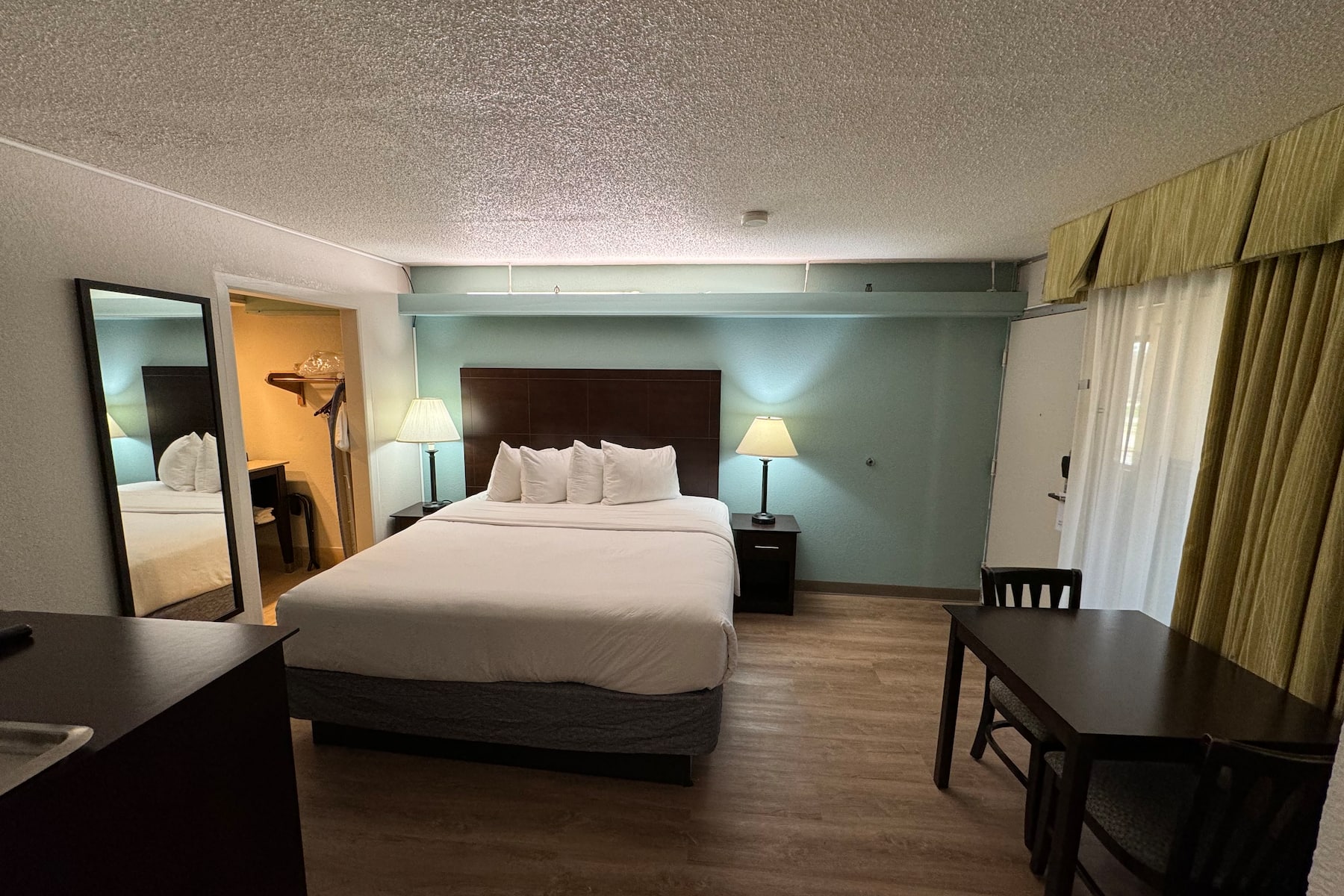 Guest room at the Wyndham Garden Ann Arbor in Ann Arbor, Michigan