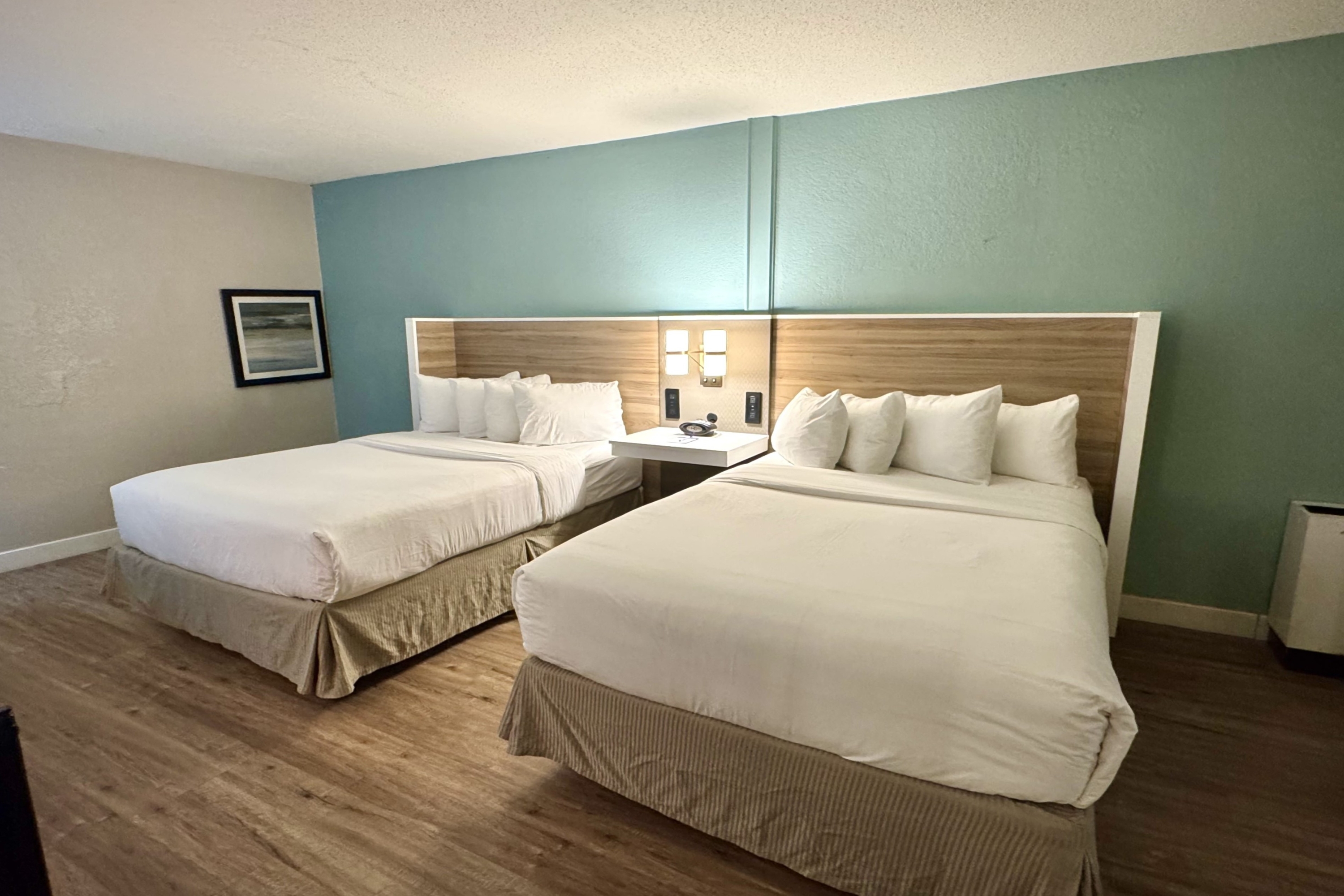 Guest room at the Wyndham Garden Ann Arbor in Ann Arbor, Michigan