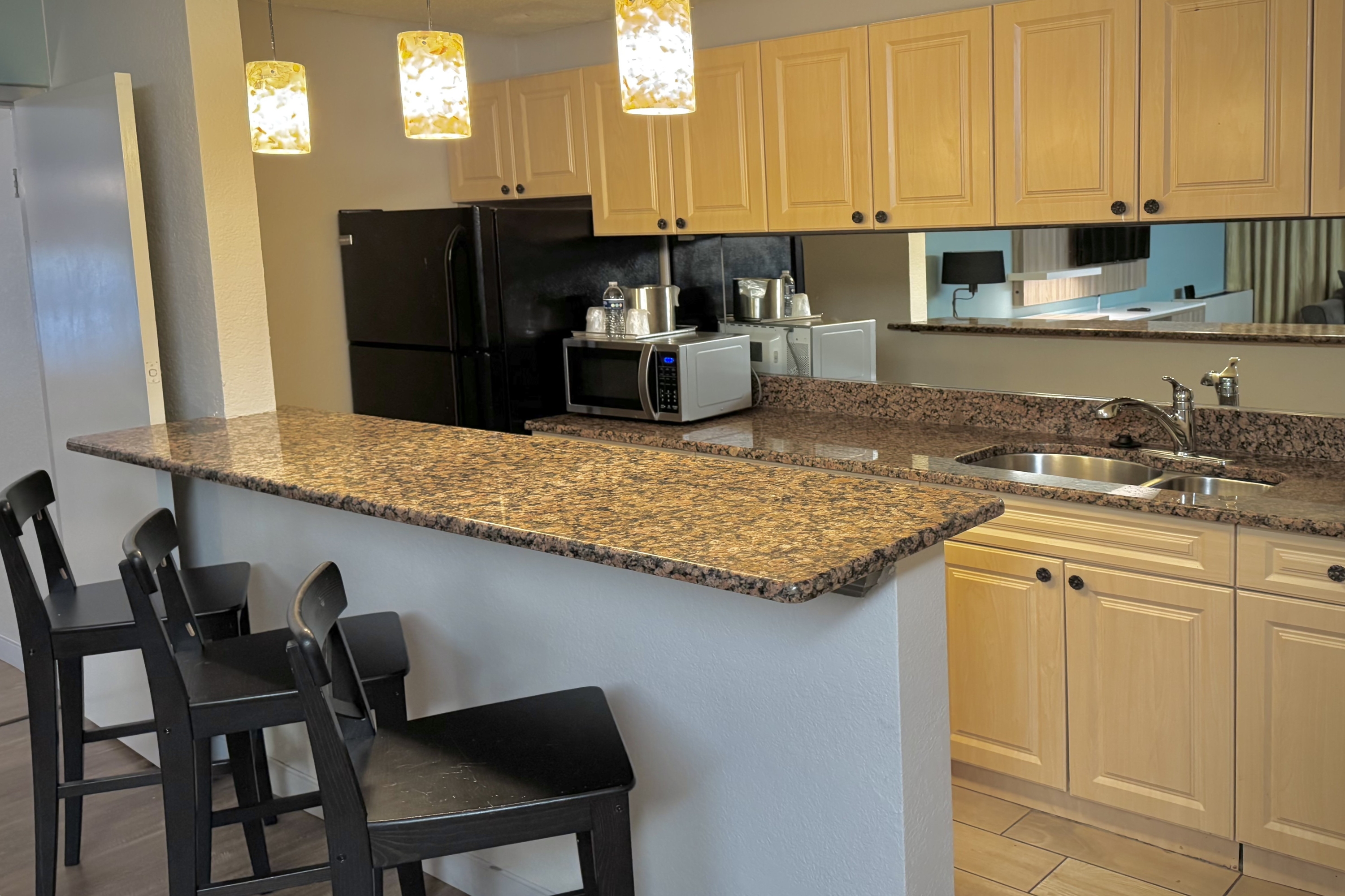 Guest room at the Wyndham Garden Ann Arbor in Ann Arbor, Michigan