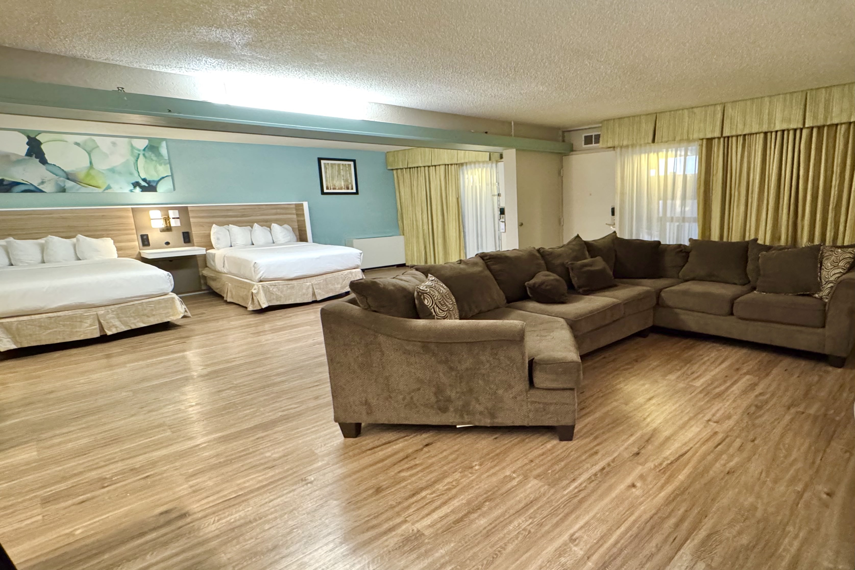 Guest room at the Wyndham Garden Ann Arbor in Ann Arbor, Michigan