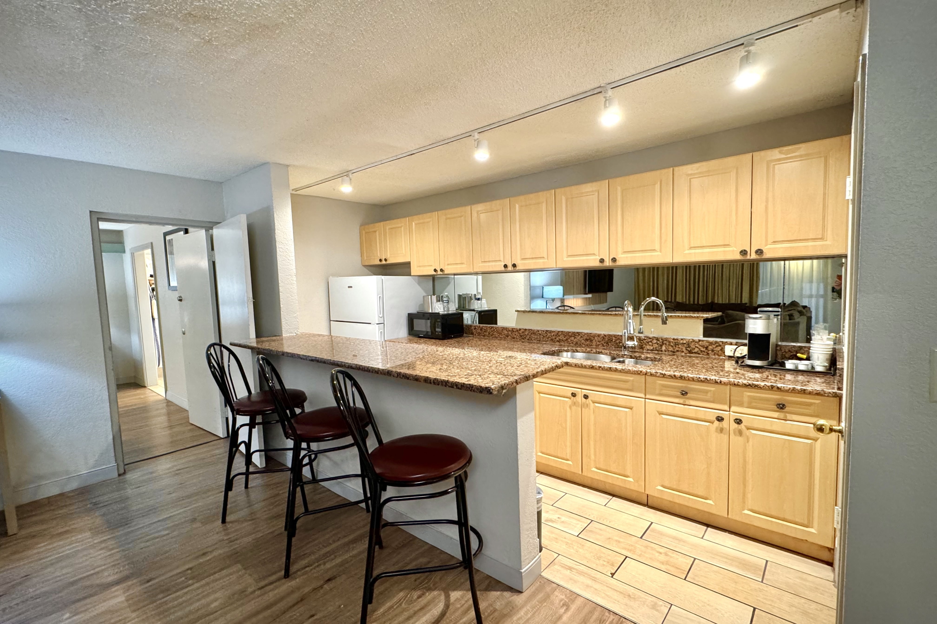 Guest room at the Wyndham Garden Ann Arbor in Ann Arbor, Michigan