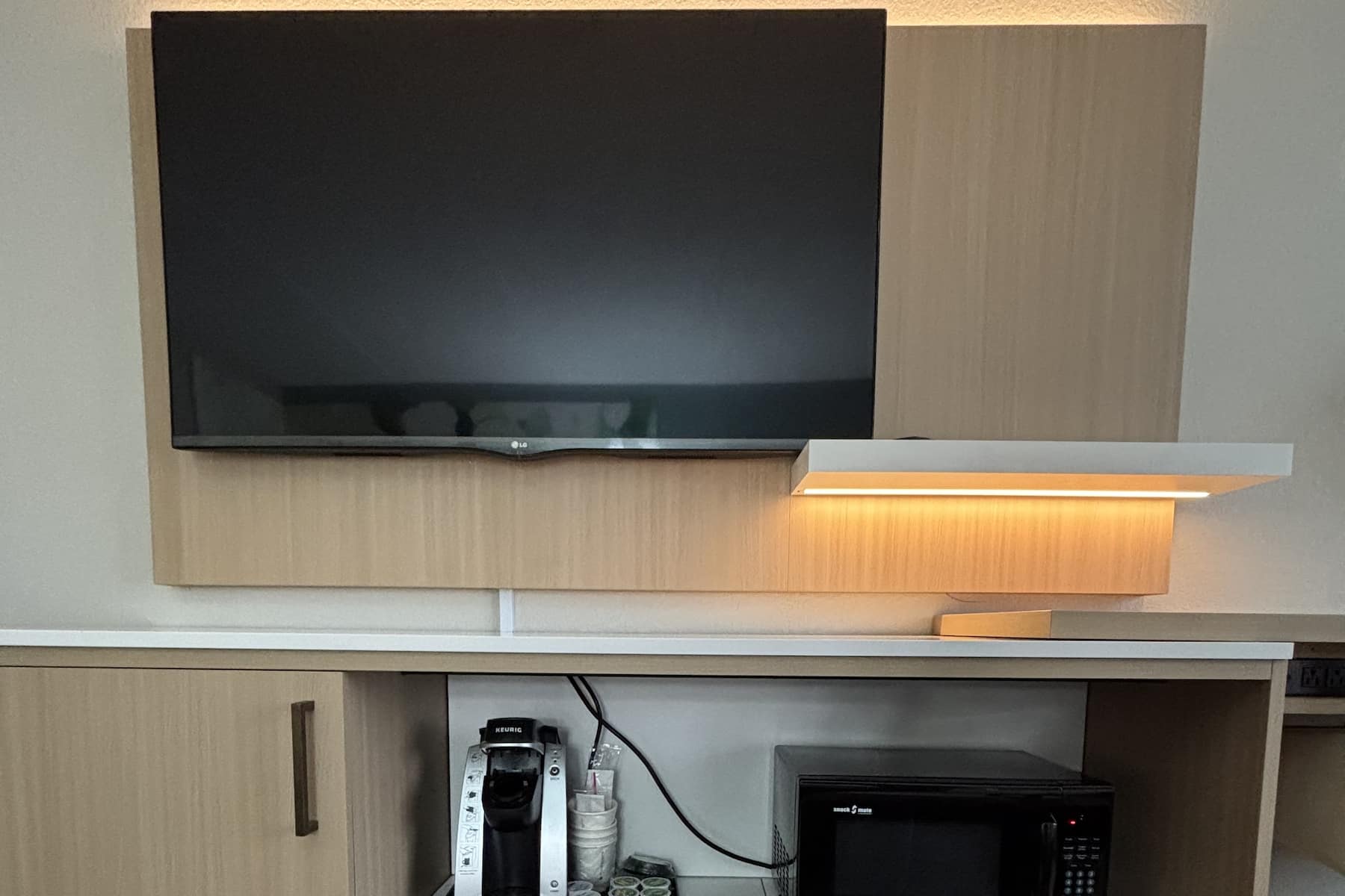 Guest room feature at the Wyndham Garden Ann Arbor in Ann Arbor, Michigan